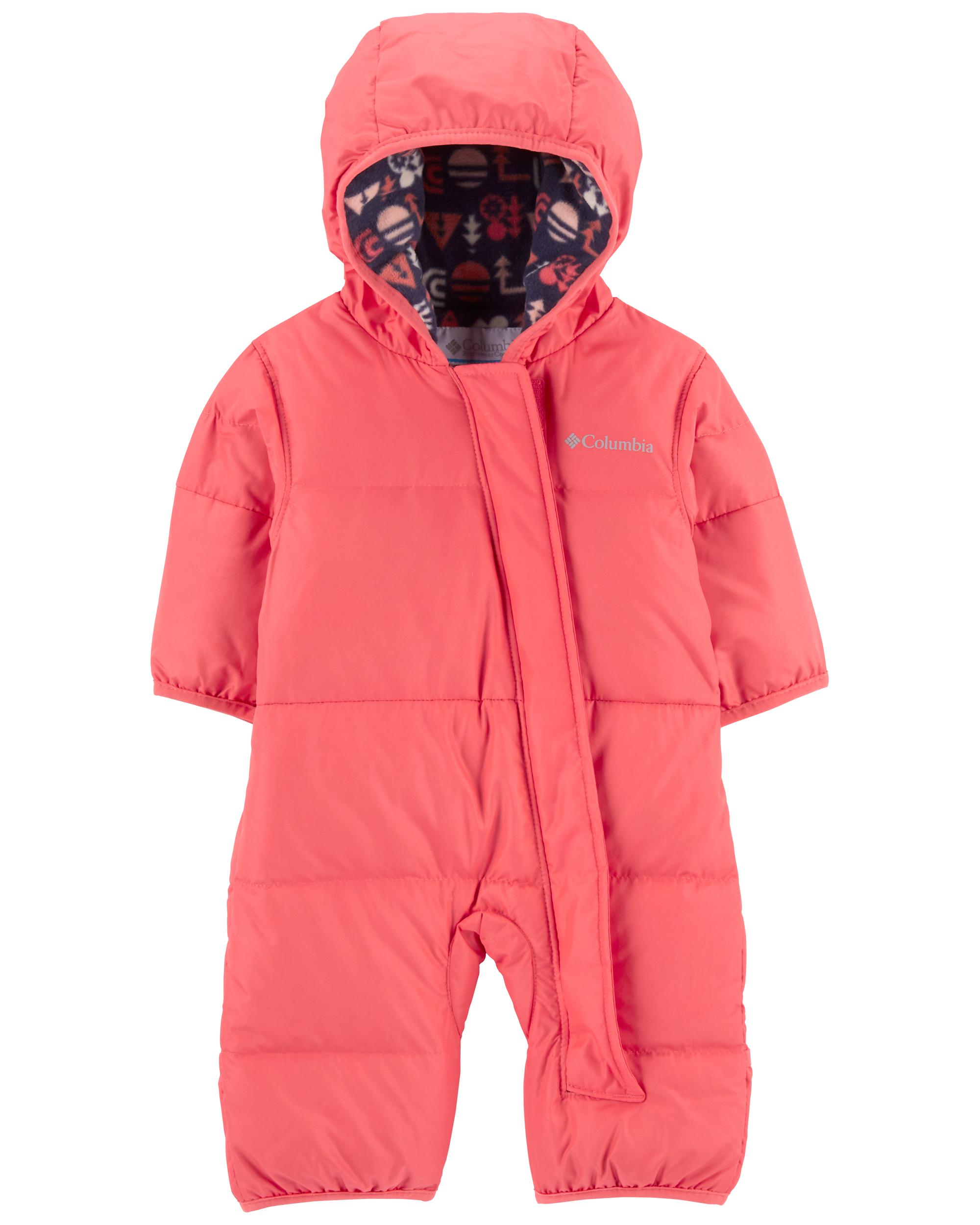 Pink Columbia Snuggly Bunny™ 1-Piece Baby Snowsuit | Carter's 