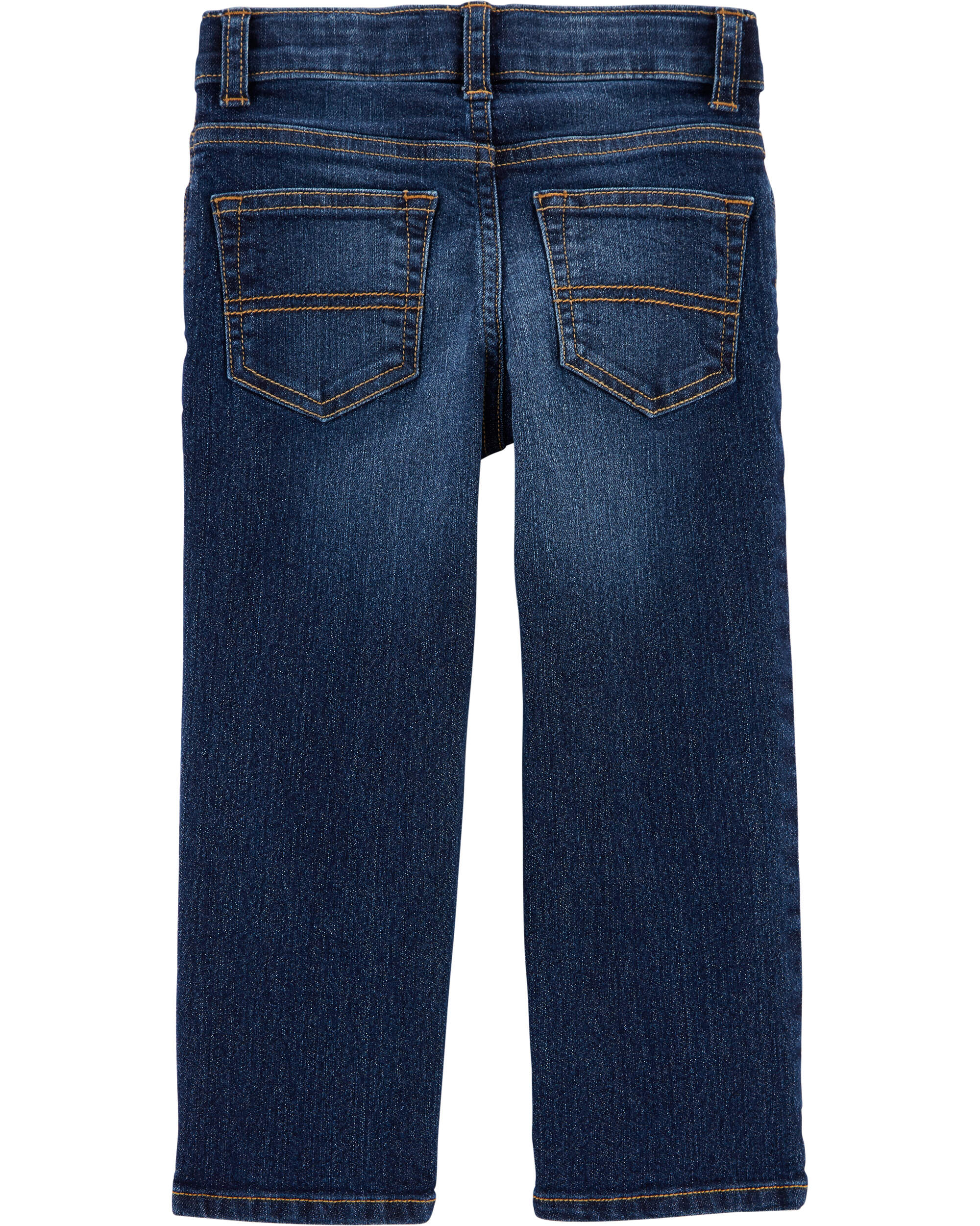 Blue Classic Jeans In Rail Tie True Blue Wash | Carter's Oshkosh