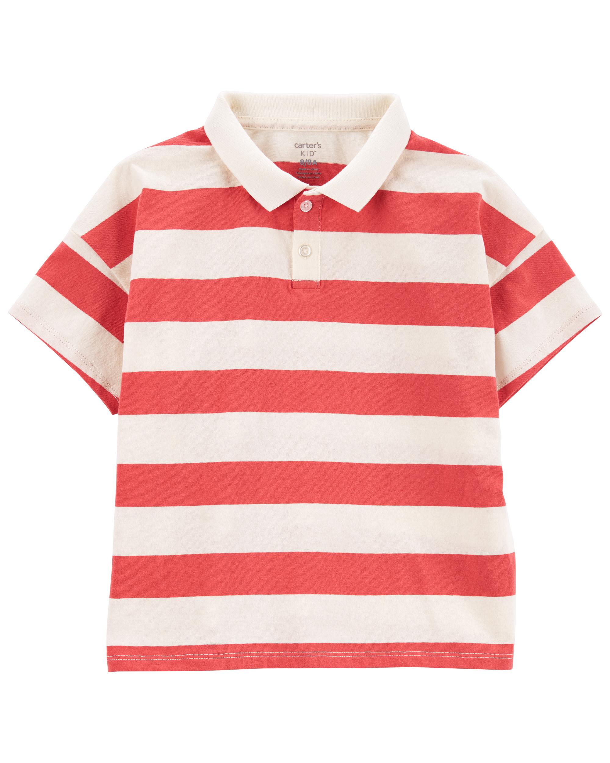 Kid Yarn-Dyed Stripe Polo