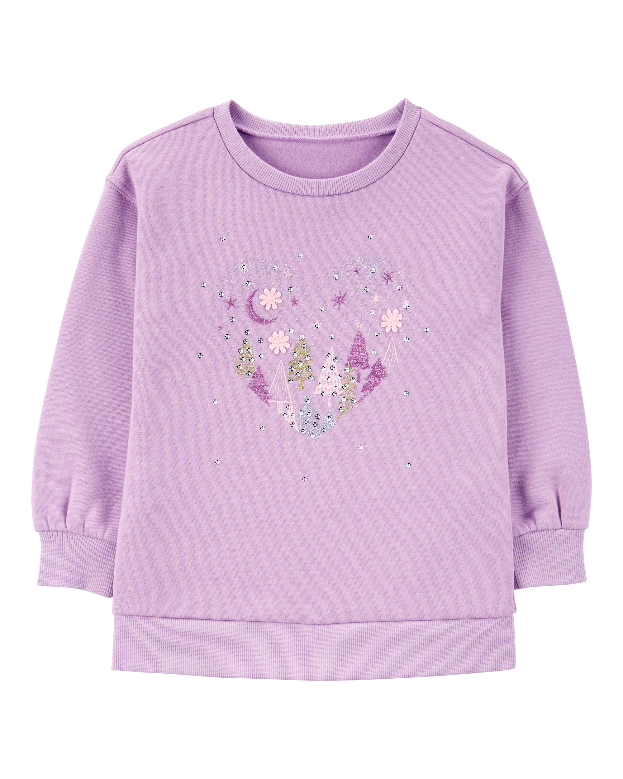 Toddler Heart Fleece Sweatshirt