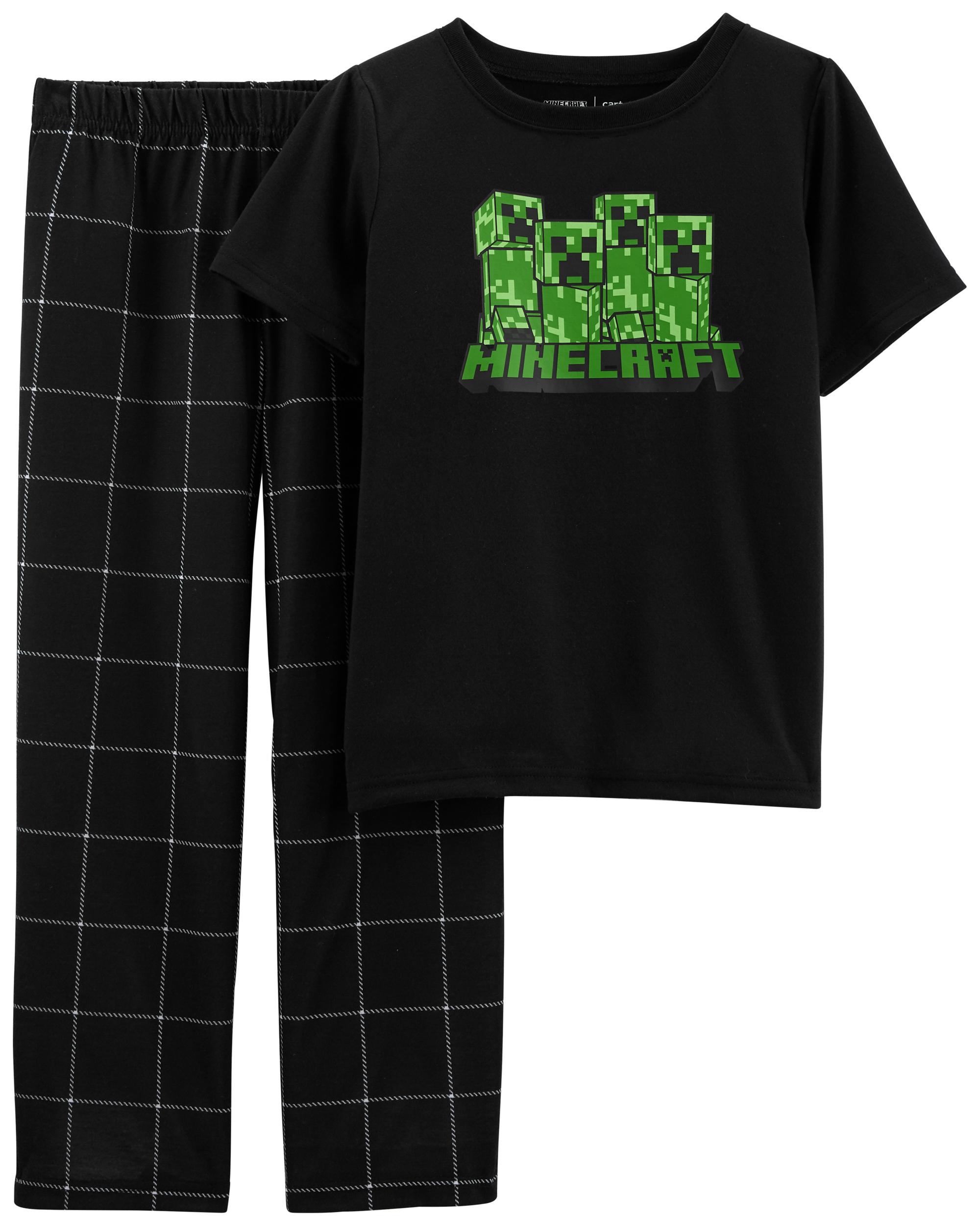 Kid 2-Piece Minecraft® Loose Fit Pyjamas