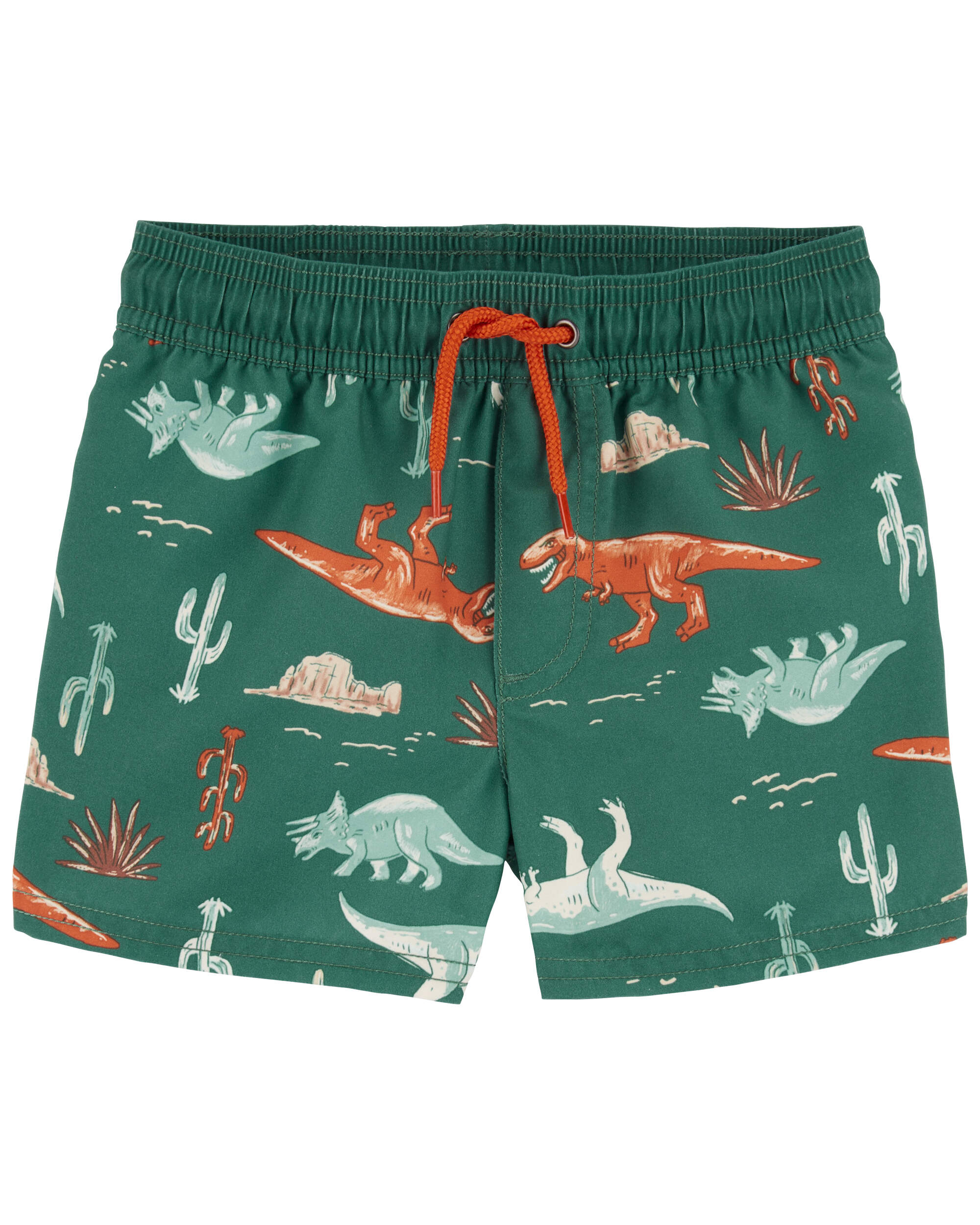 Toddler Dinosaur Swim Trunks