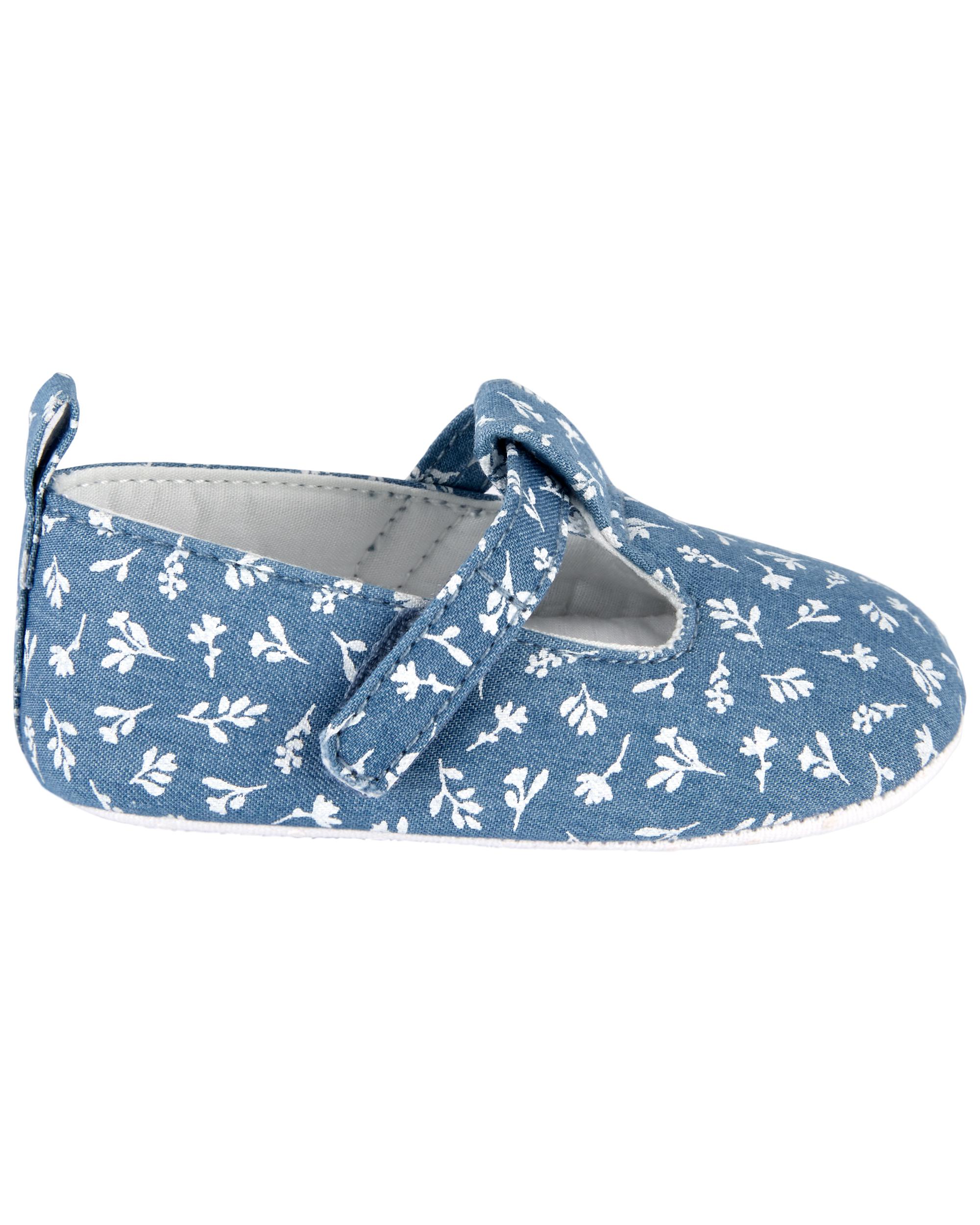 Chambray Baby Shoes