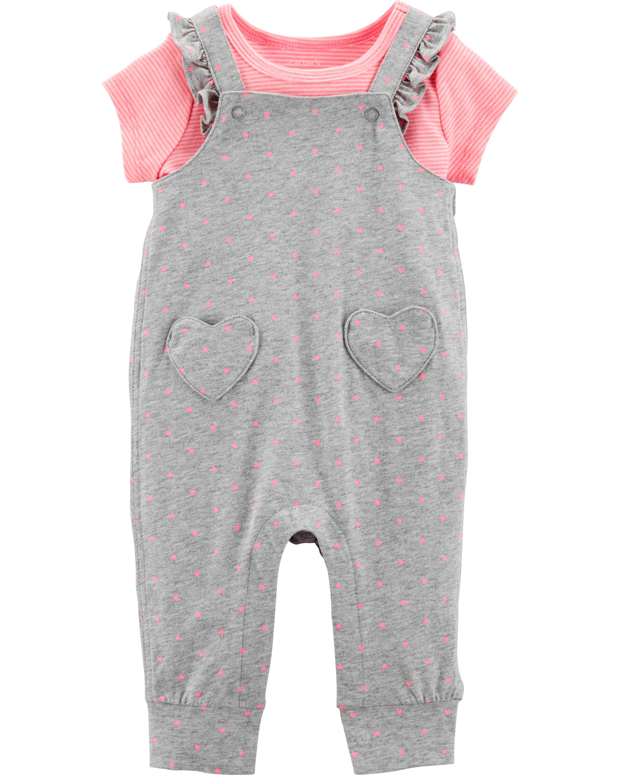 2-Piece Tee & Overalls Set | carters.com