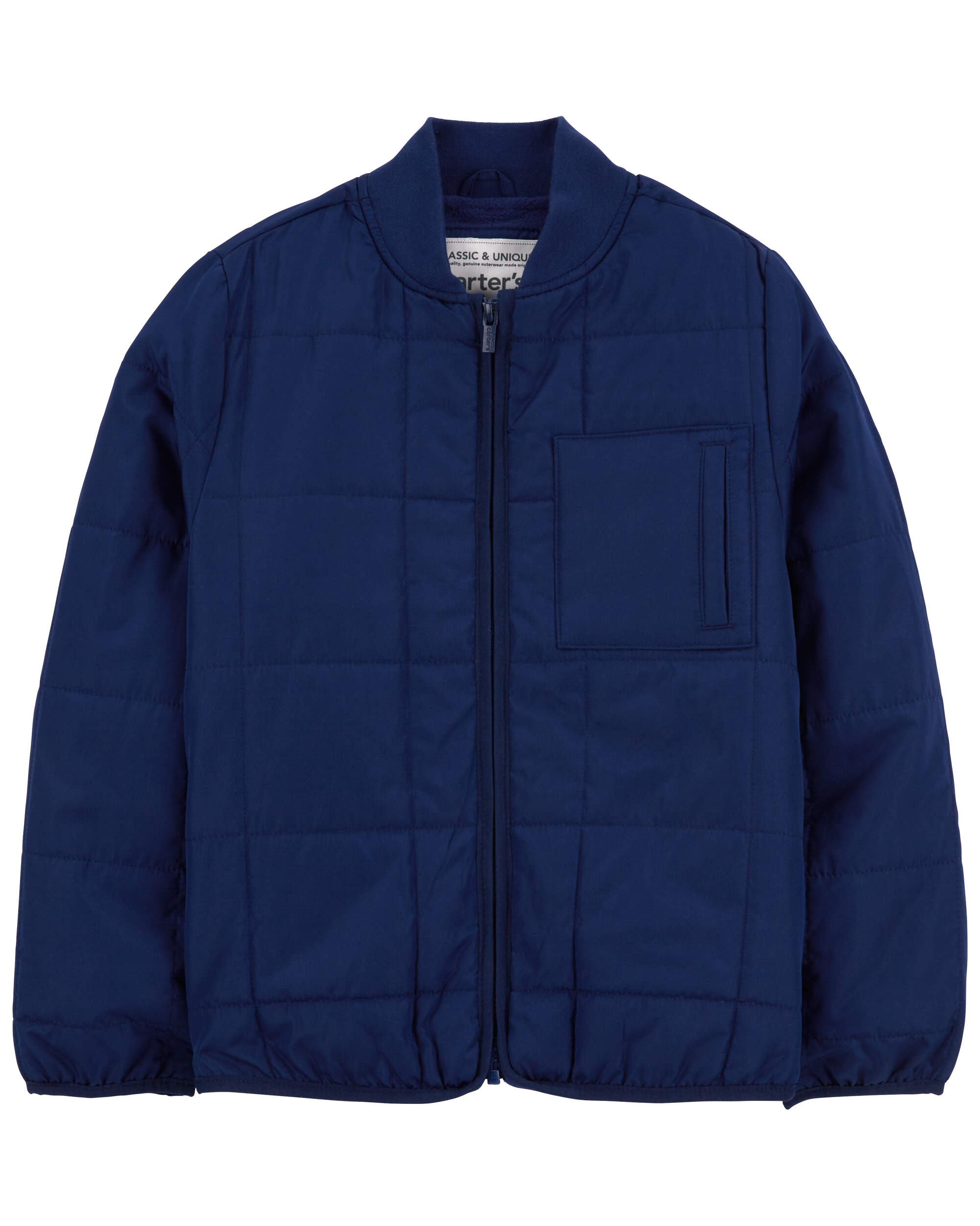 Kid Fleece-Lined Quilted Midweight Jacket