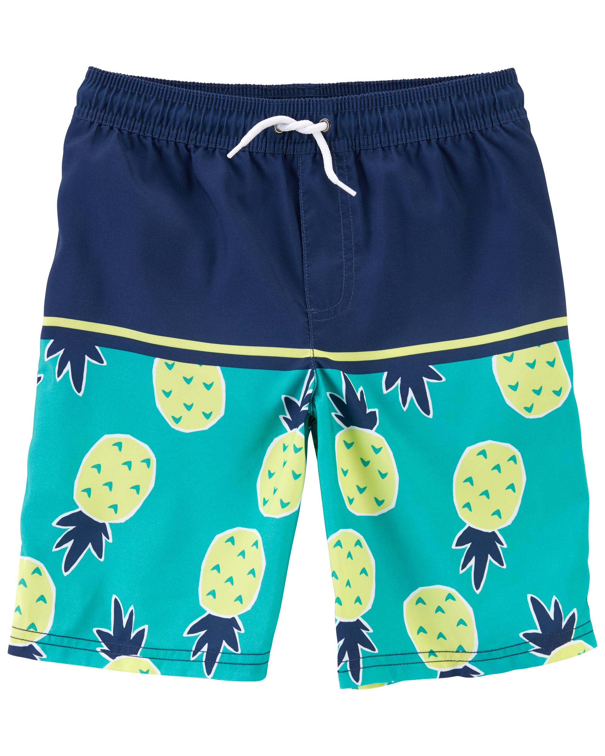 Looking for Family Matching Cool Stripes Pineapple Swimwear Sale