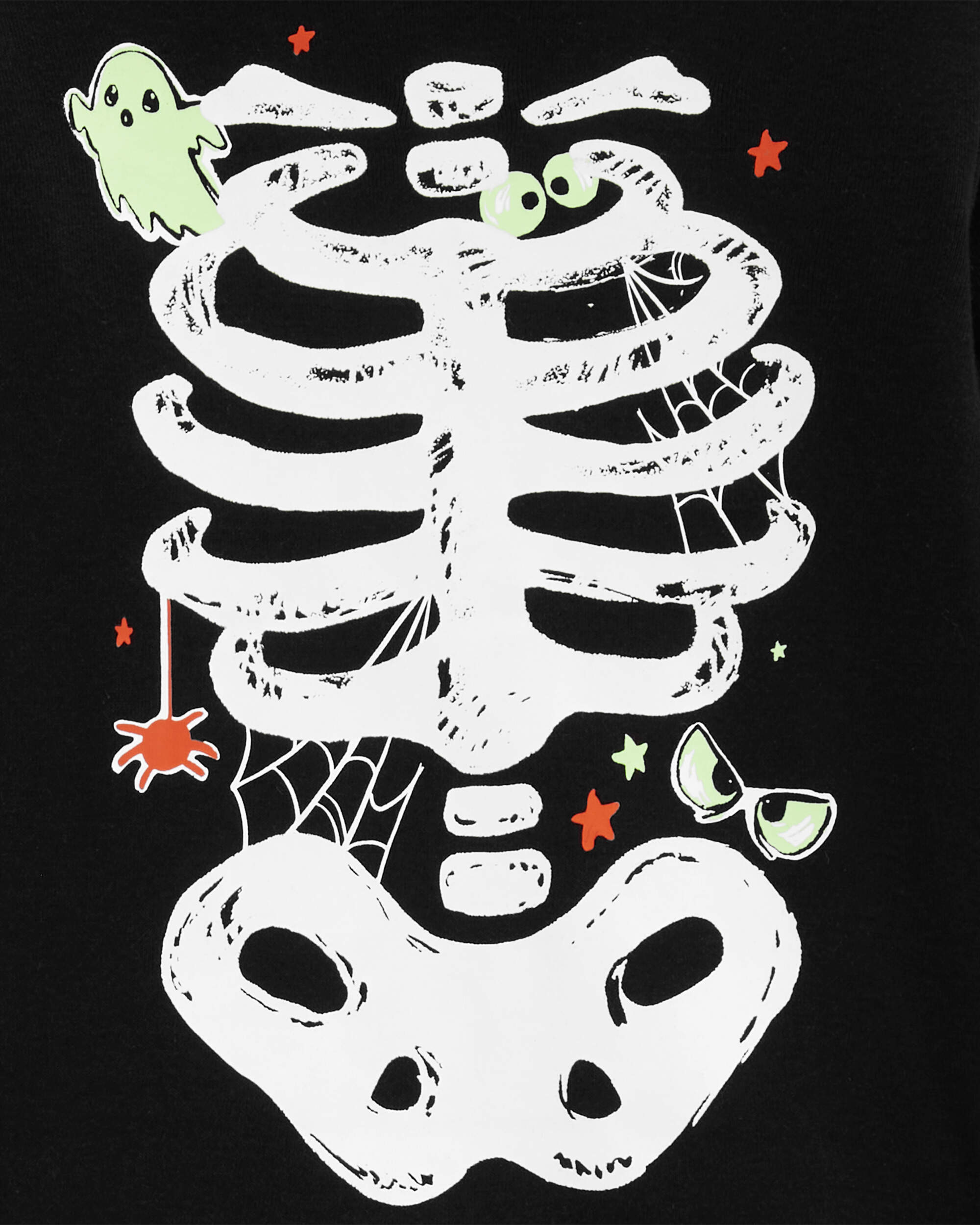 Baby 2-Piece Halloween Skeleton 100% Snug Fit Cotton Pyjamas