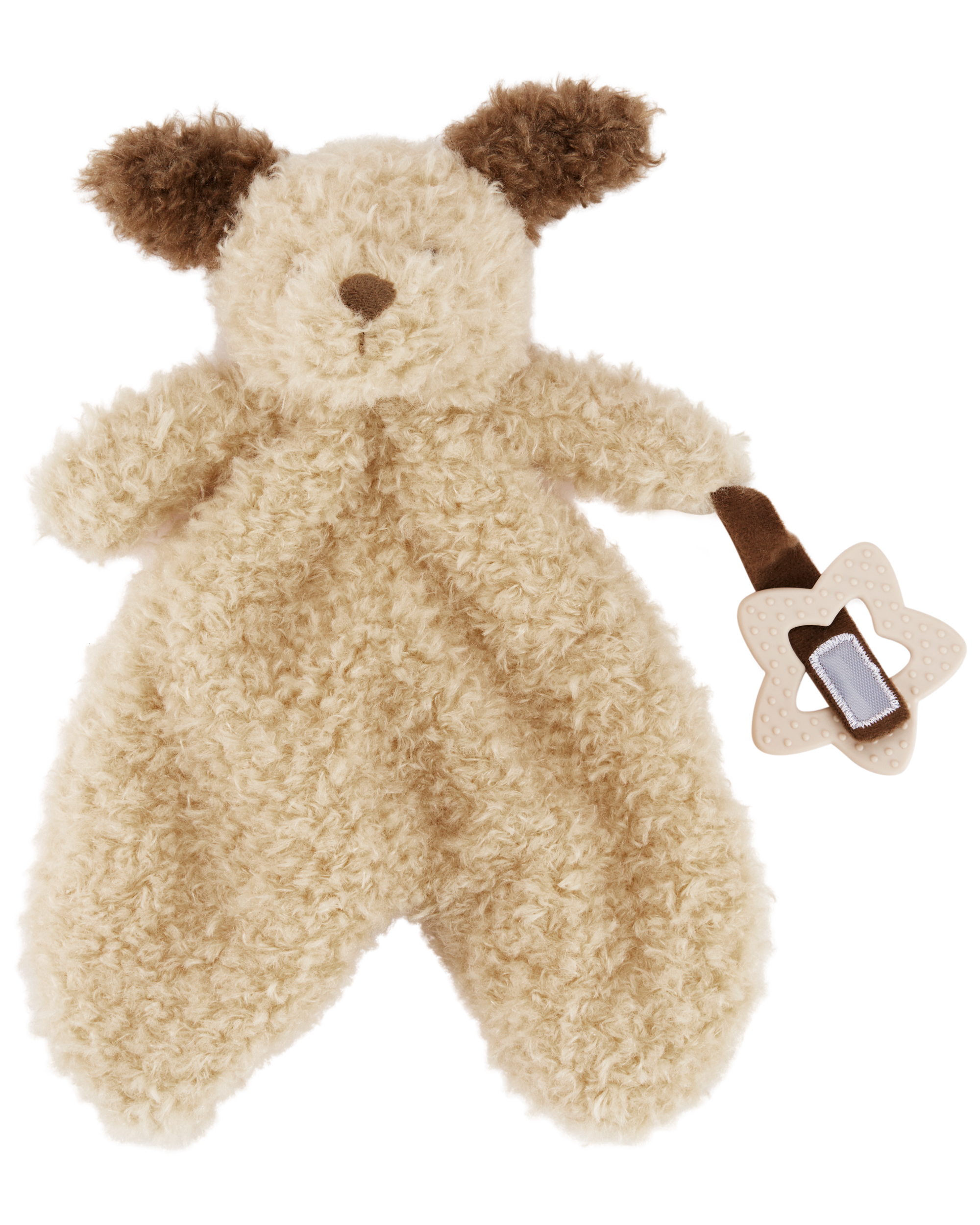 Baby Puppy Plush With Teether