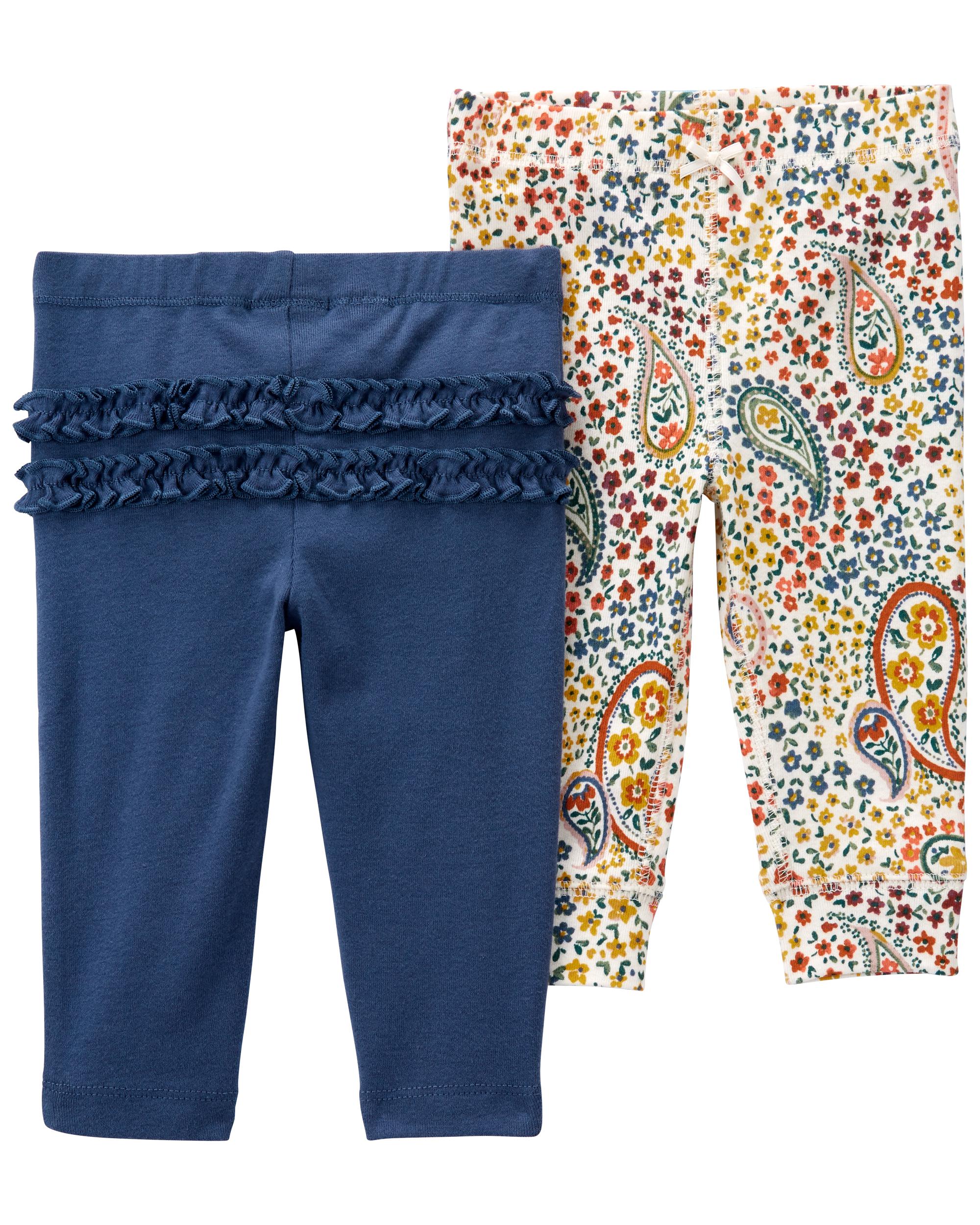 H&M 2-pack Relaxed Fit Poplin Pajama Pants