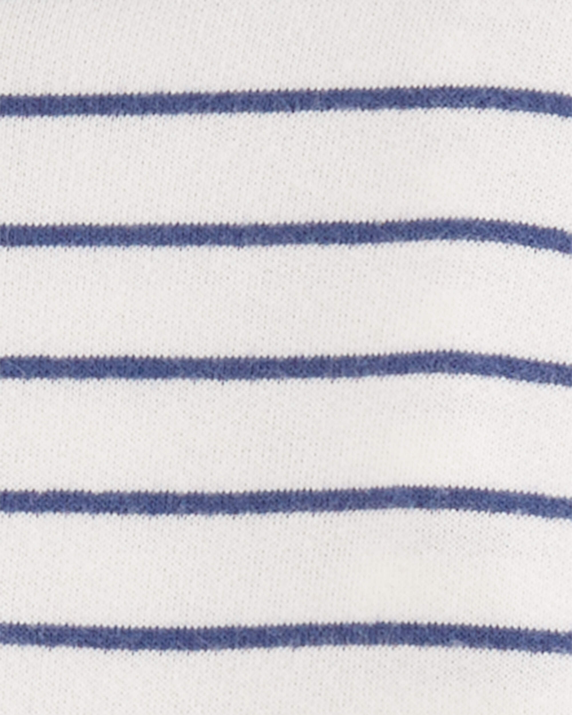 Baby 3-Piece Blue Striped Little Jacket Set