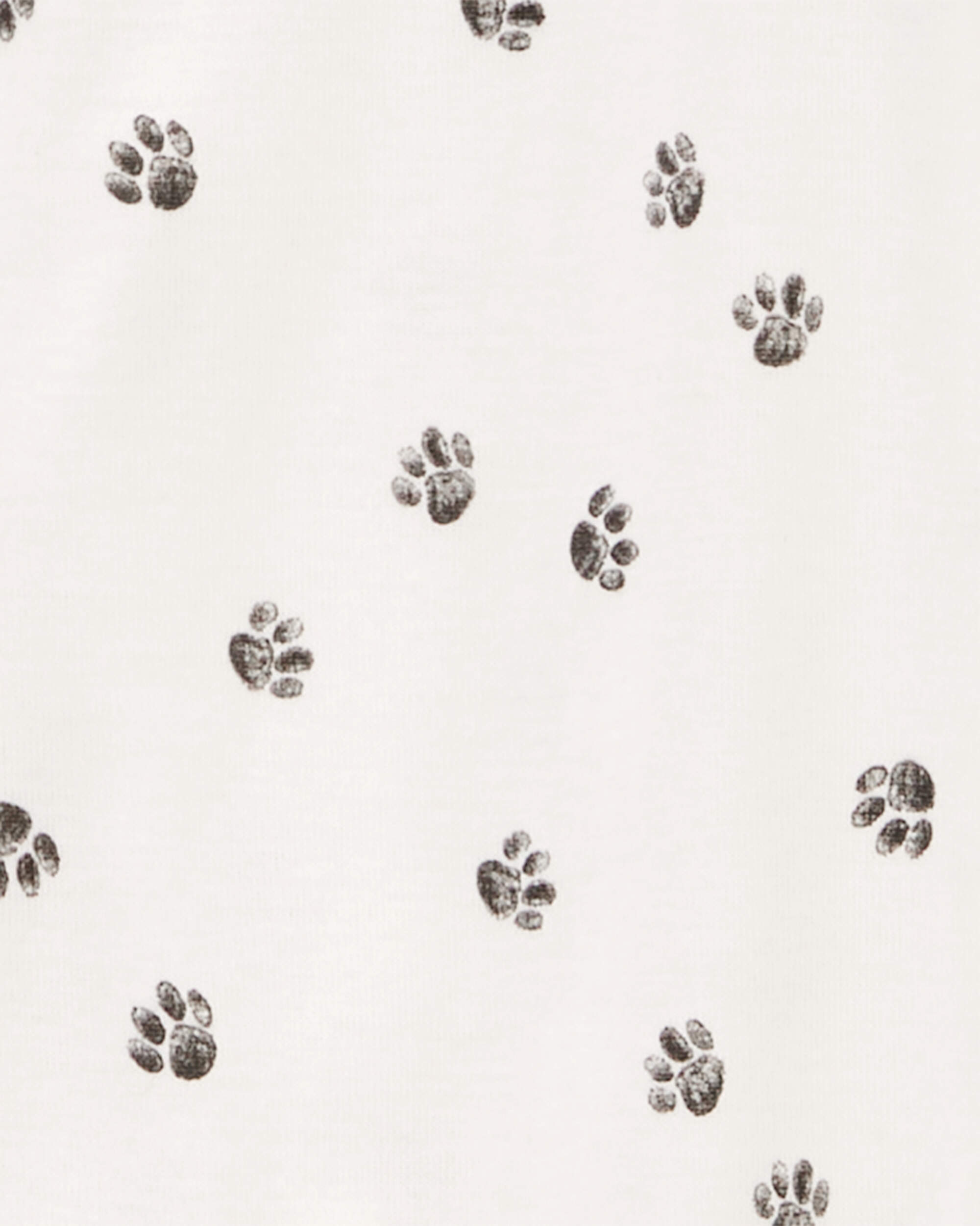 Toddler 1-Piece Tiger Paw 100% Snug Fit Cotton Footie Pyjamas