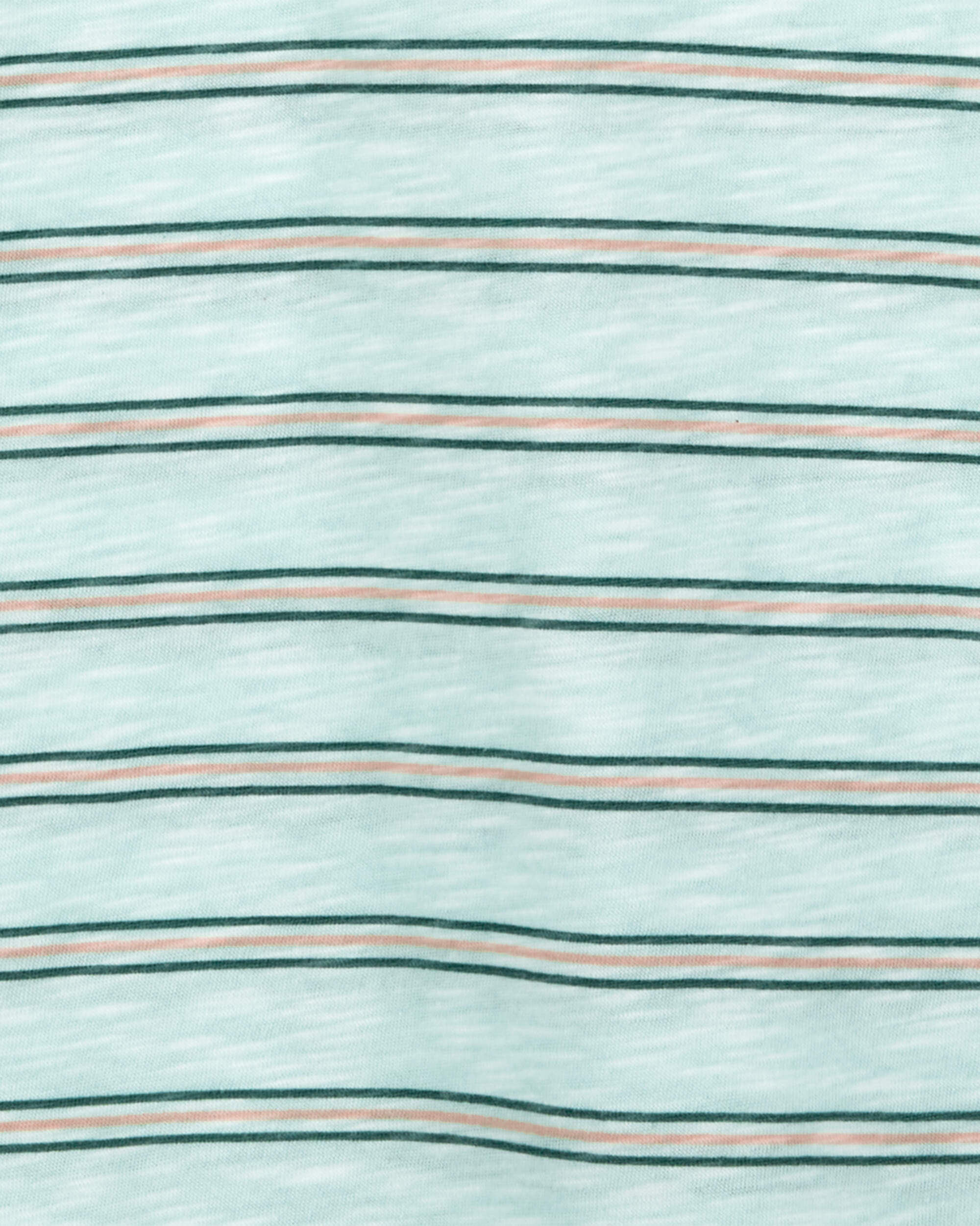 Kid Striped Pocket Tee