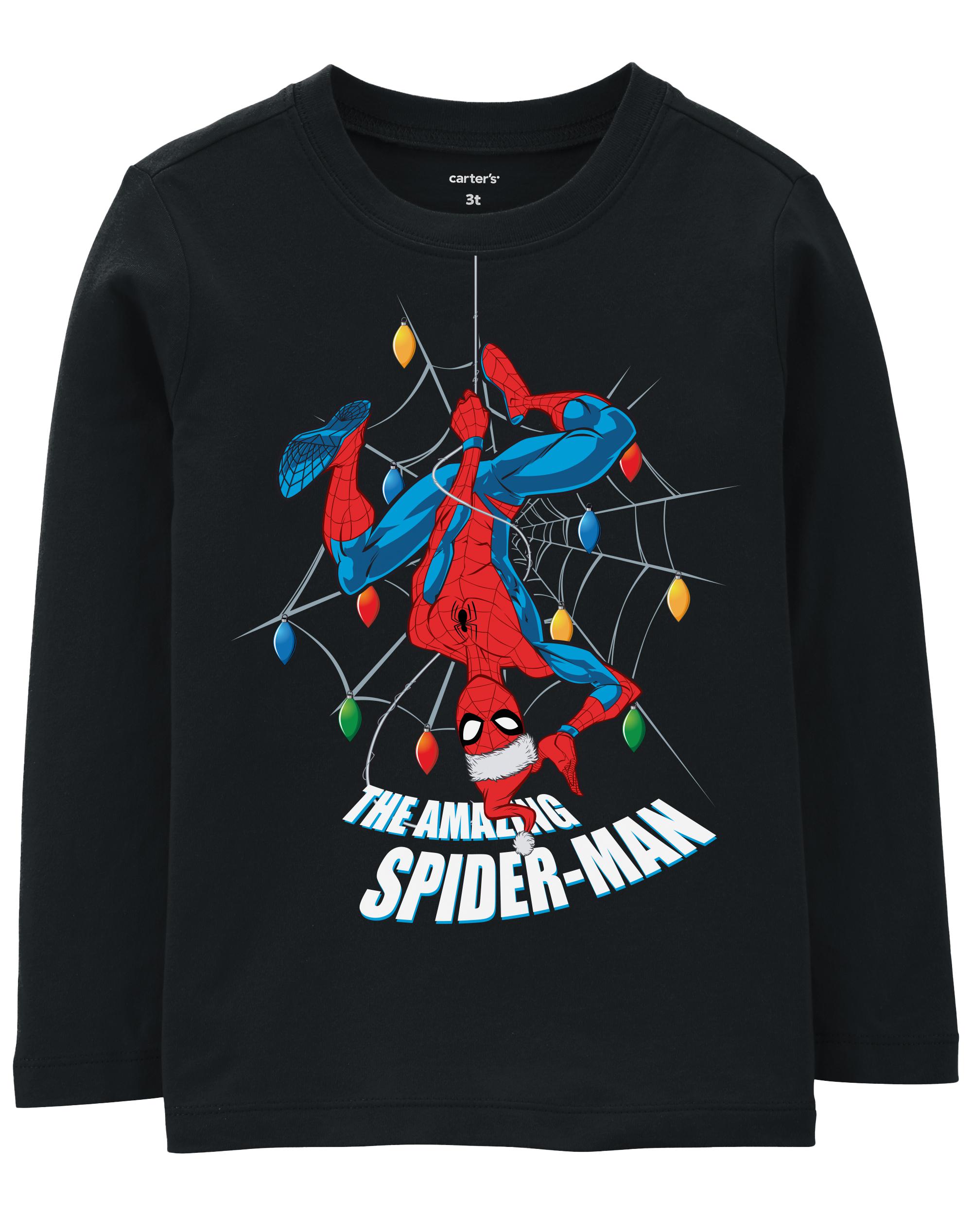 Multi Spider-Man Holiday Tee | carters.com