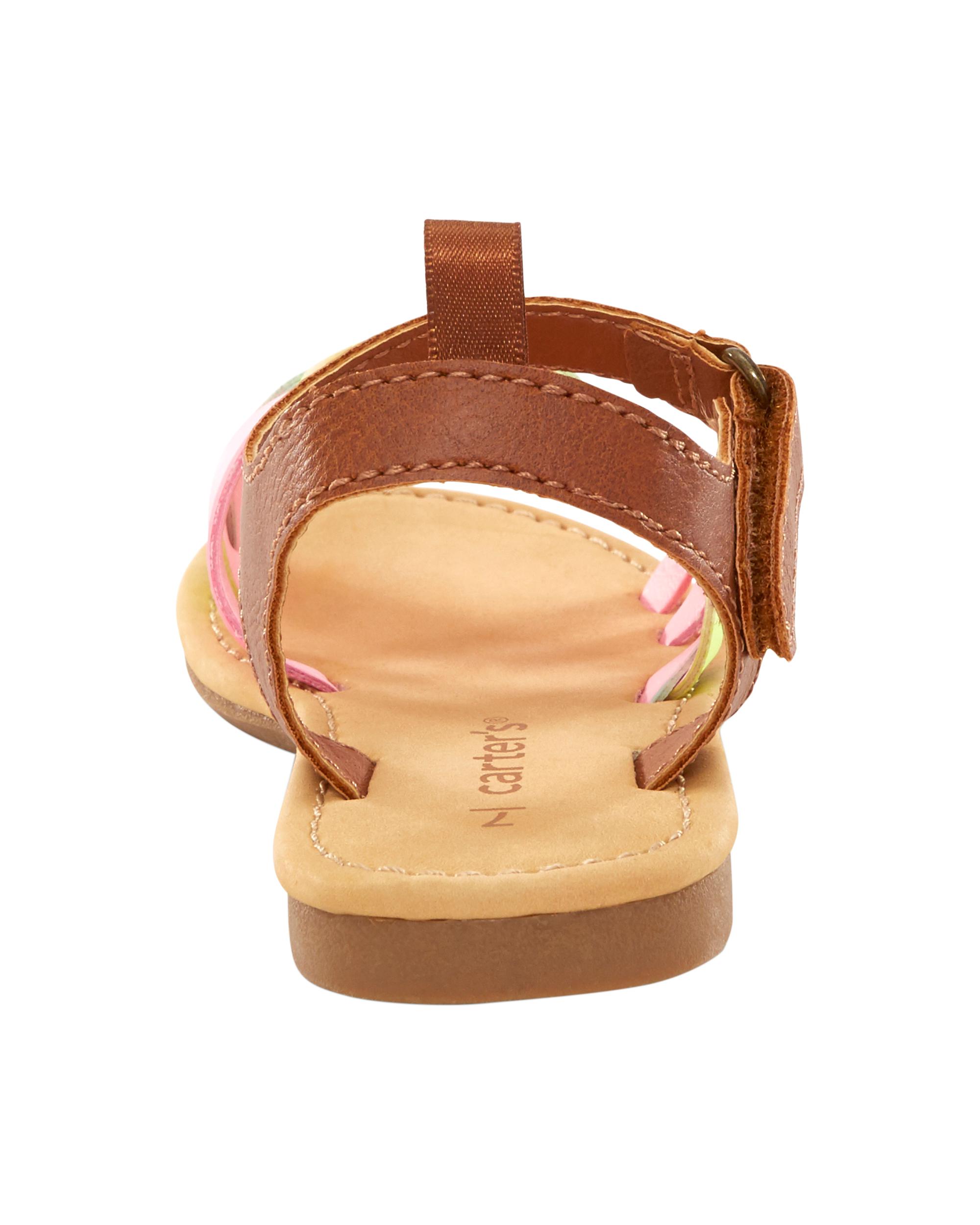 Toddler Braided Strappy Sandals