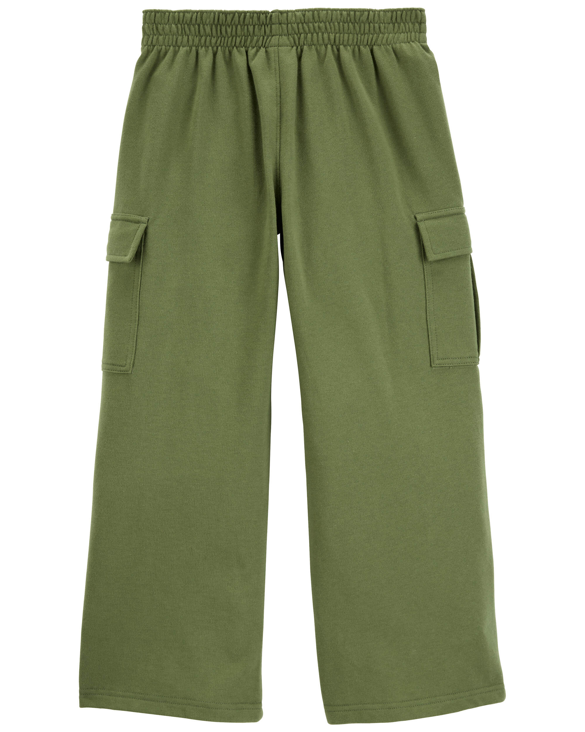 Kid Pull-On French Terry Cargo Pants