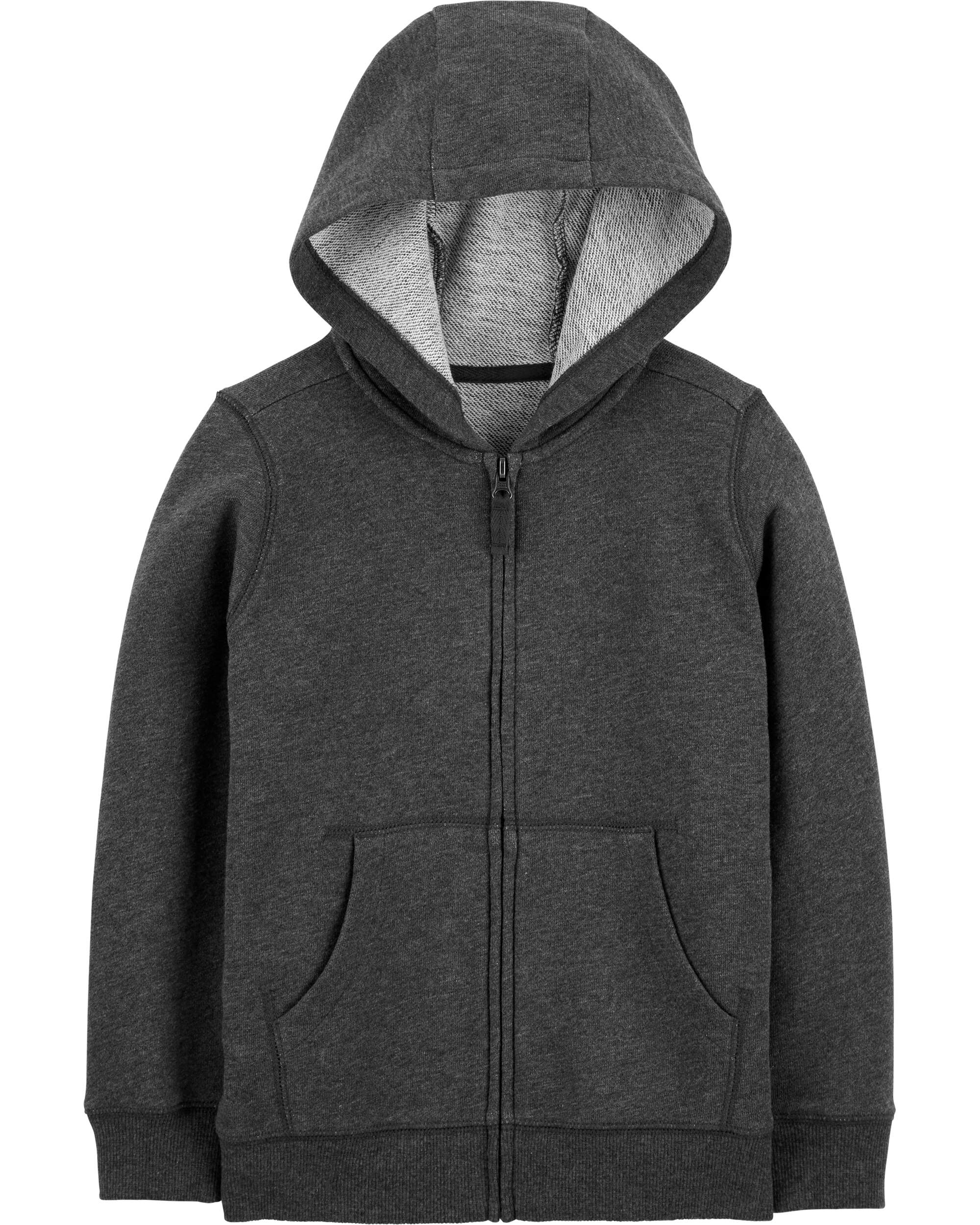 Zip-Up French Terry Hoodie