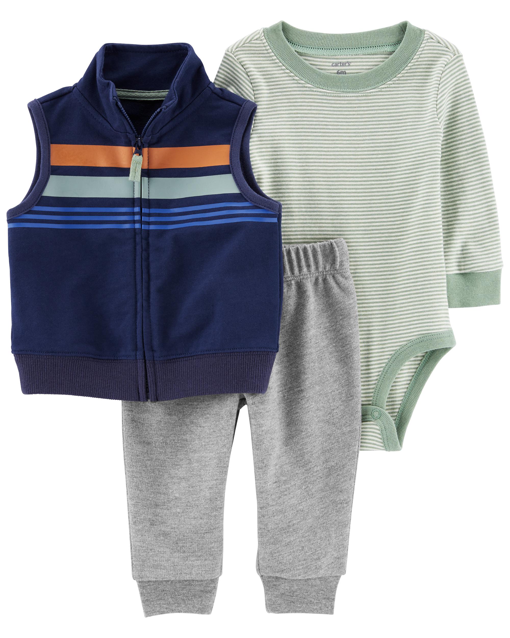 3-Piece Little Vest Set