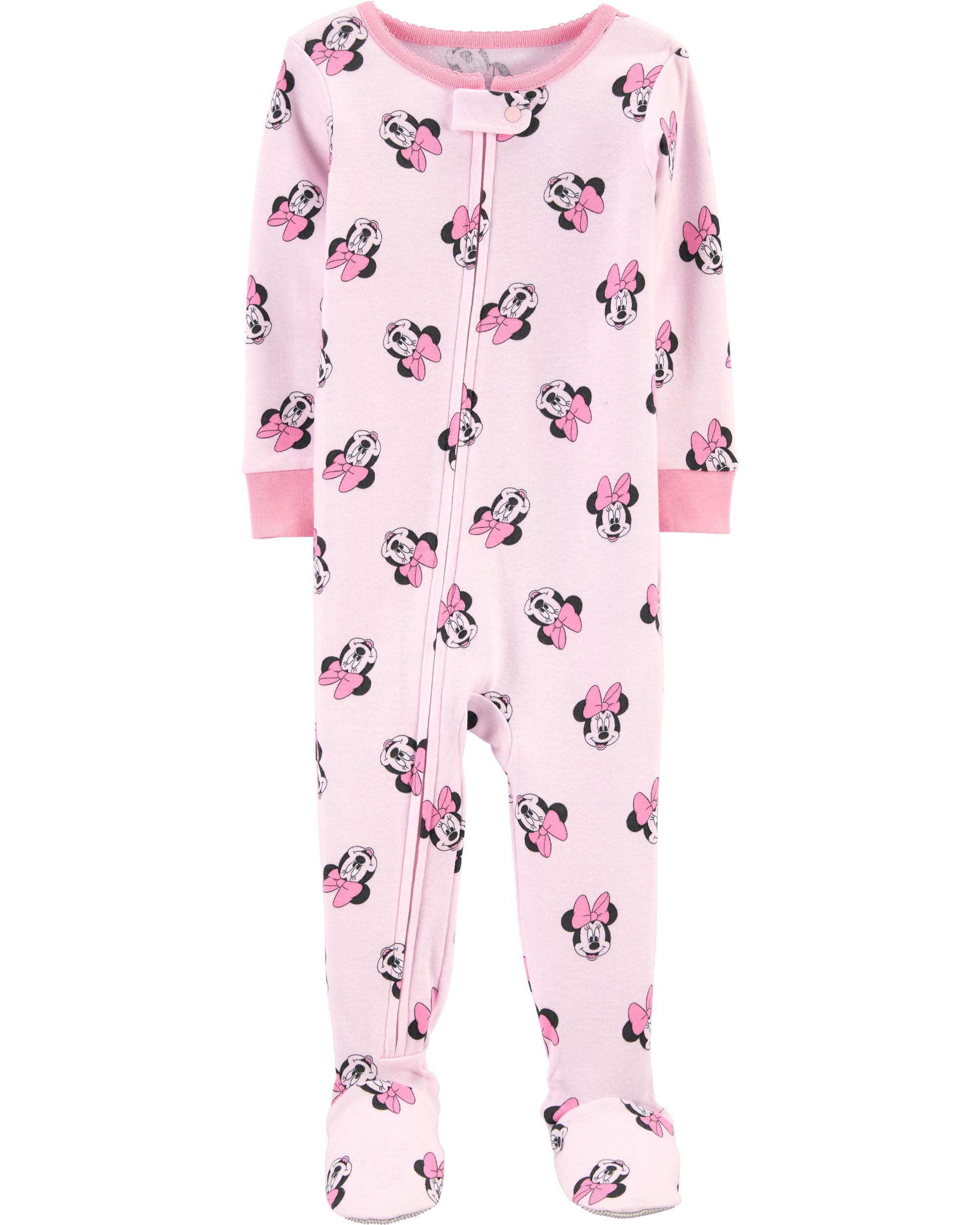 Baby 1-Piece 100% Snug Fit Cotton Footie Pyjamas