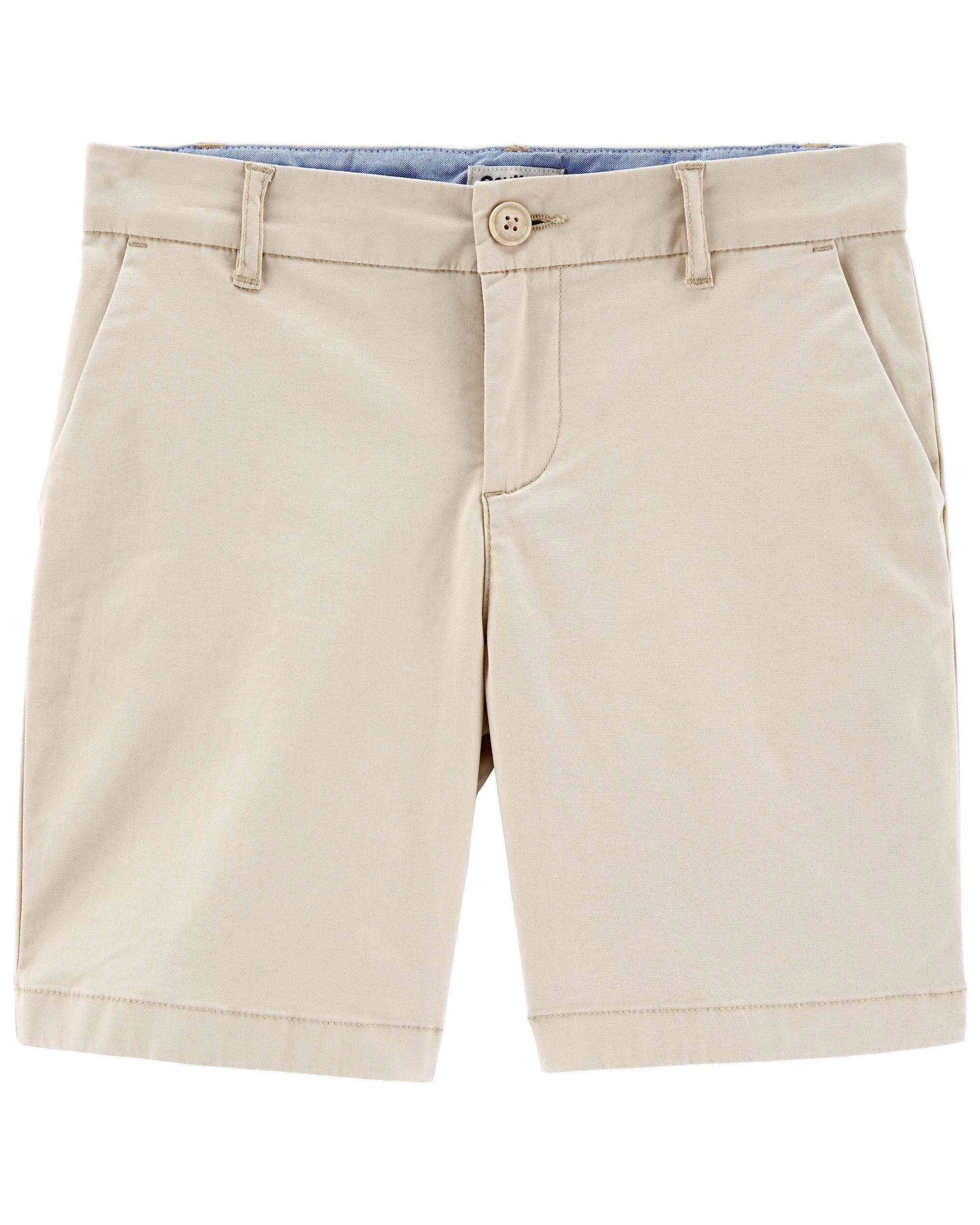 Khaki Dreams Stretch Chino Shorts Carter s Oshkosh Canada