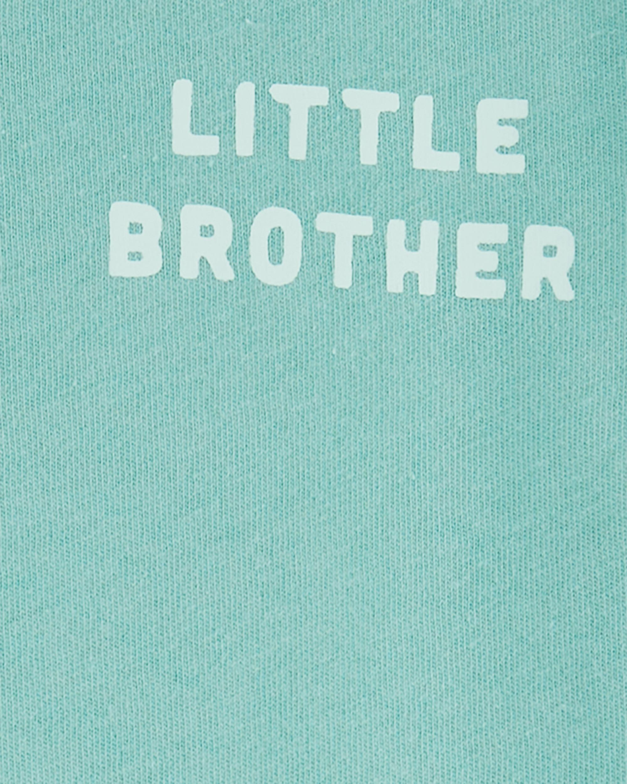 Baby Little Brother Cotton Bodysuit