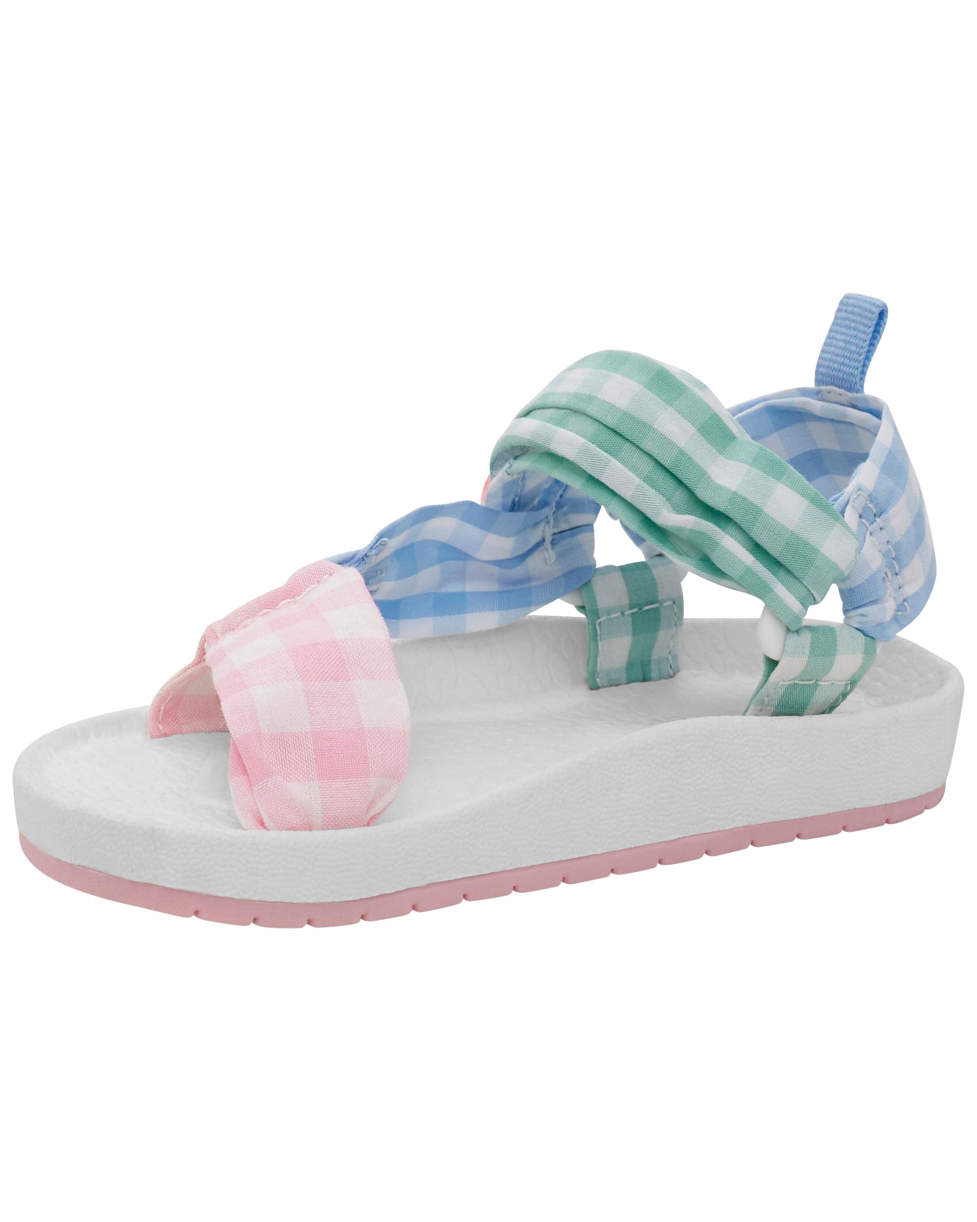 Toddler Plaid Sandals