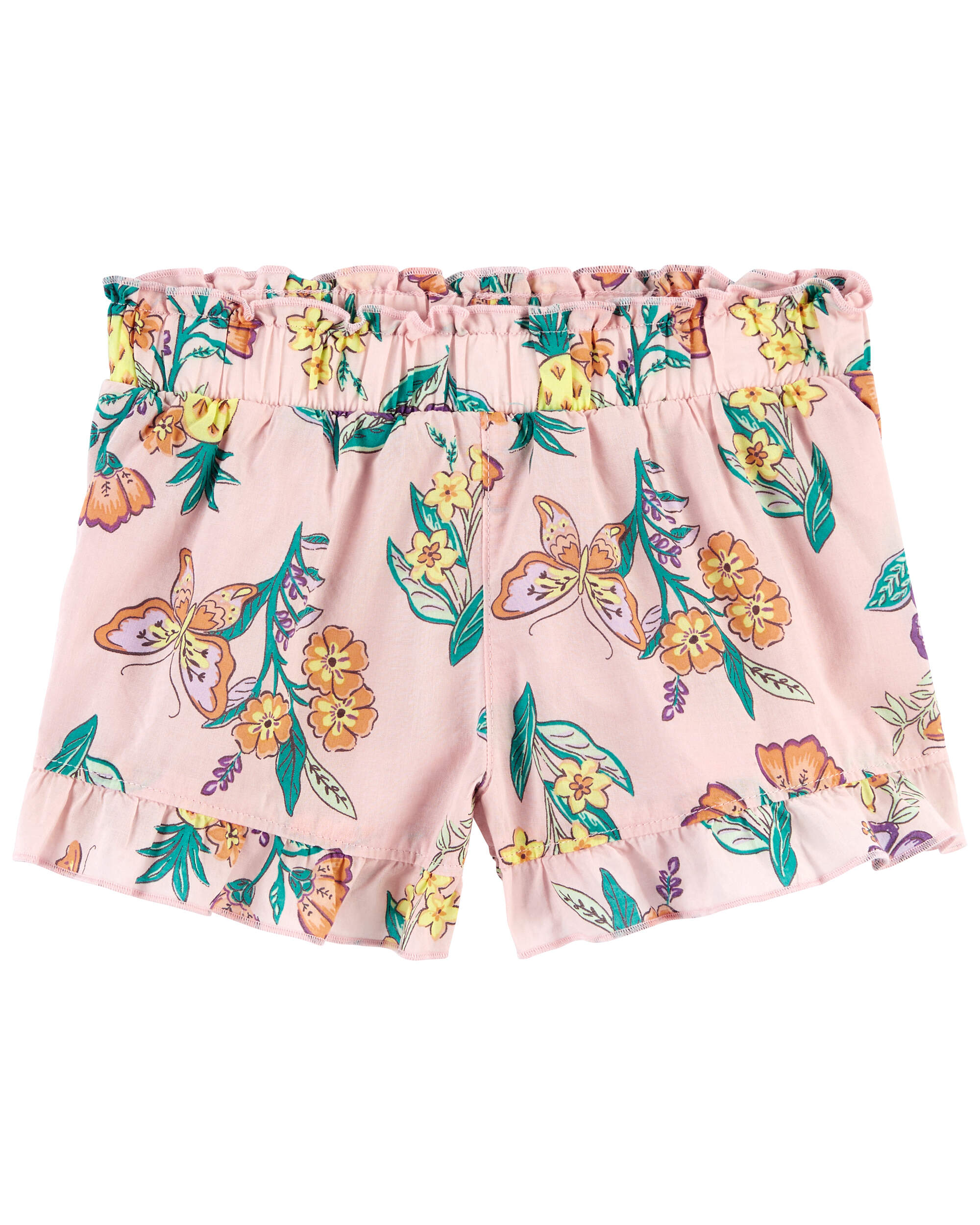 Baby Floral Poplin Shorts