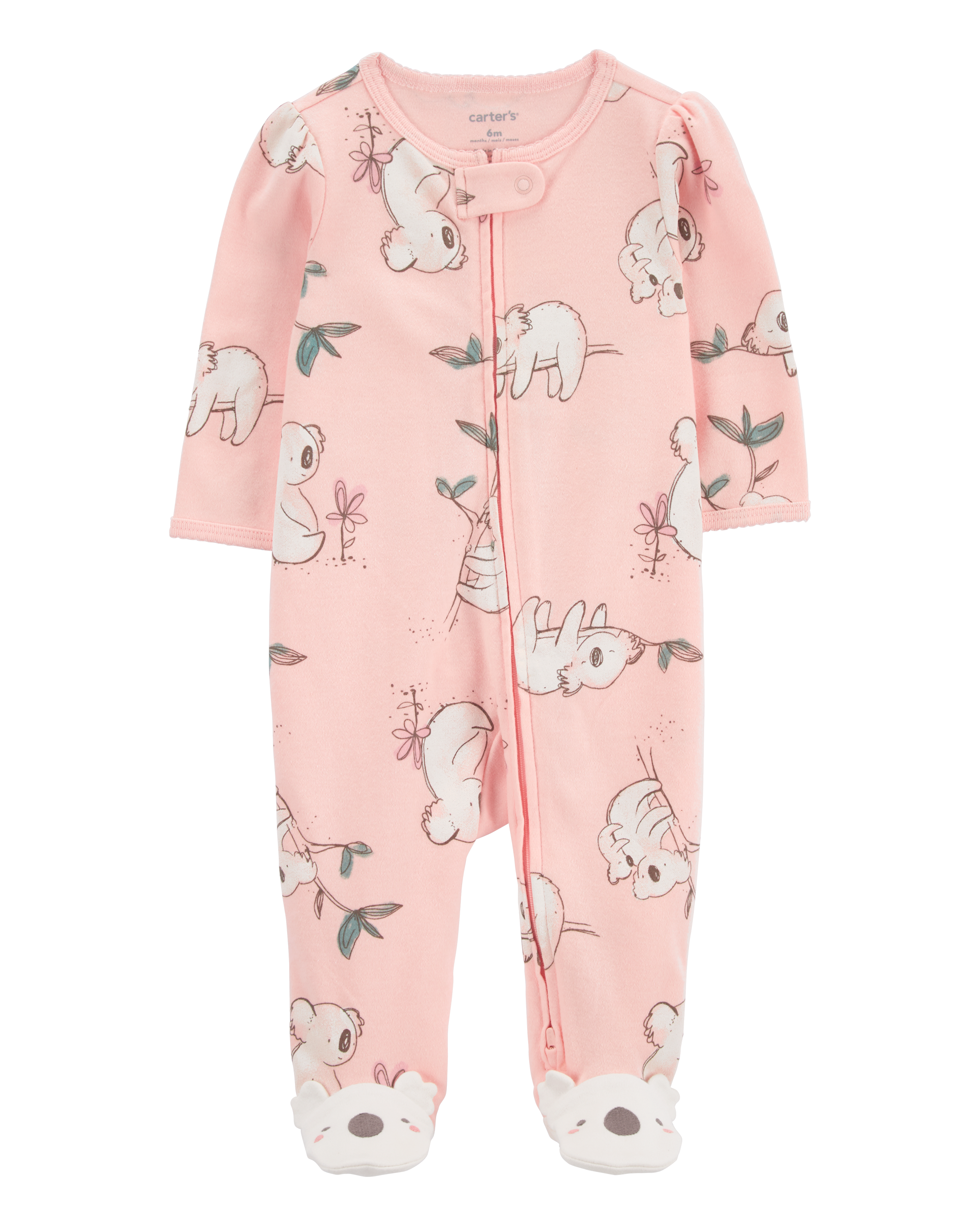 Baby Koala 2-Way Zip Cotton Sleeper