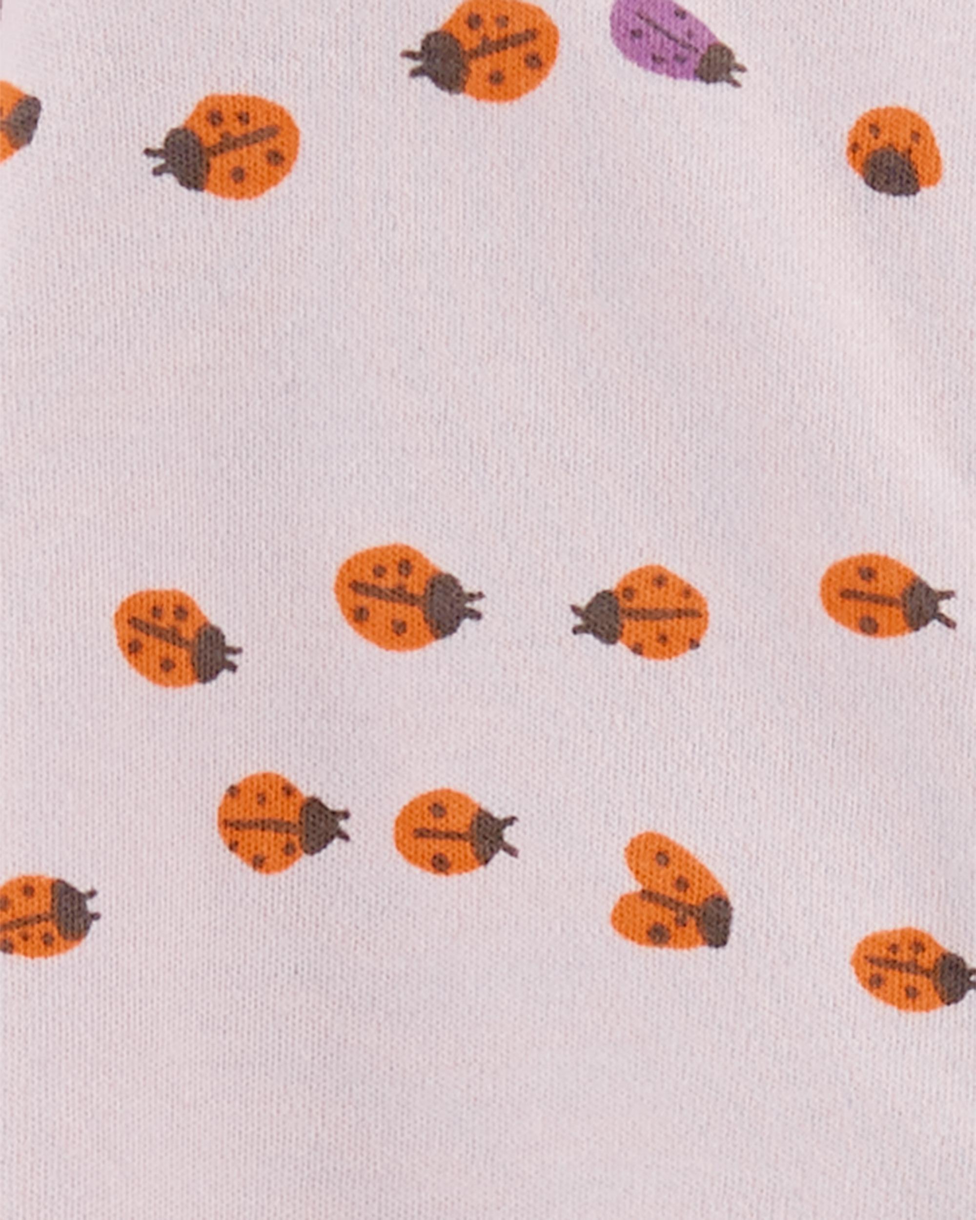 Baby Ladybug 2-Way Zip Sleeper Pyjamas