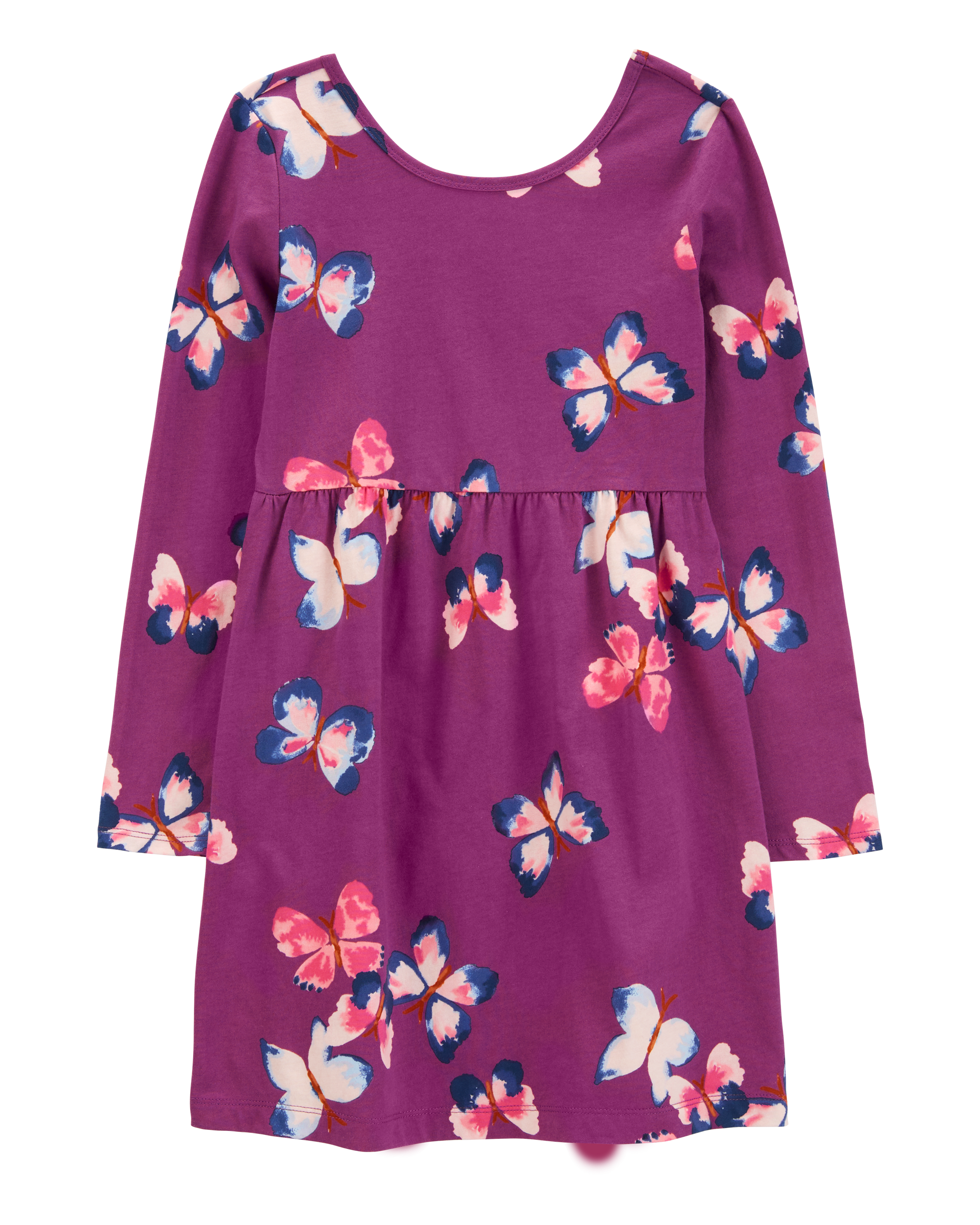 Kid Butterfly Jersey Dress