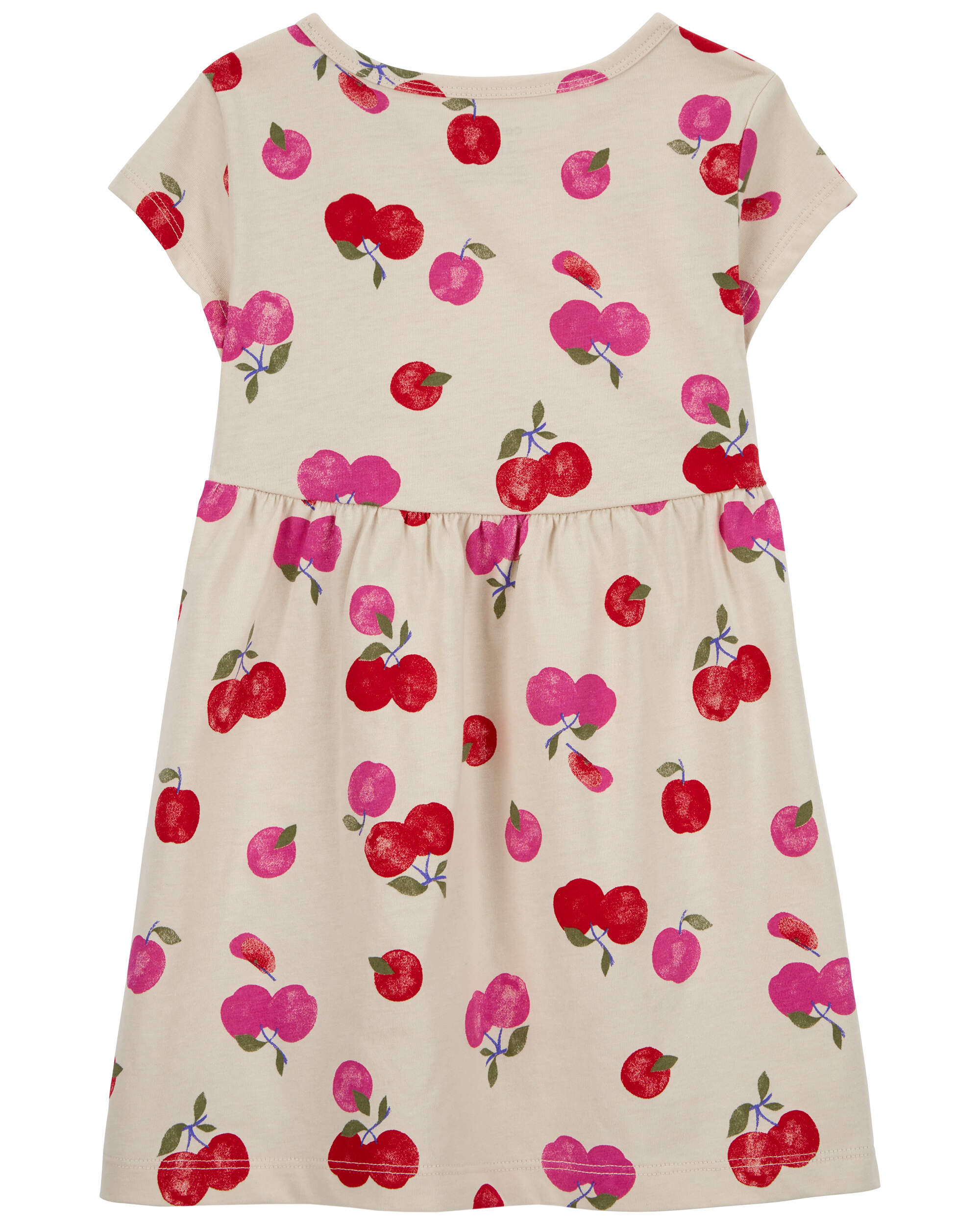 Toddler Cherry Jersey Dress