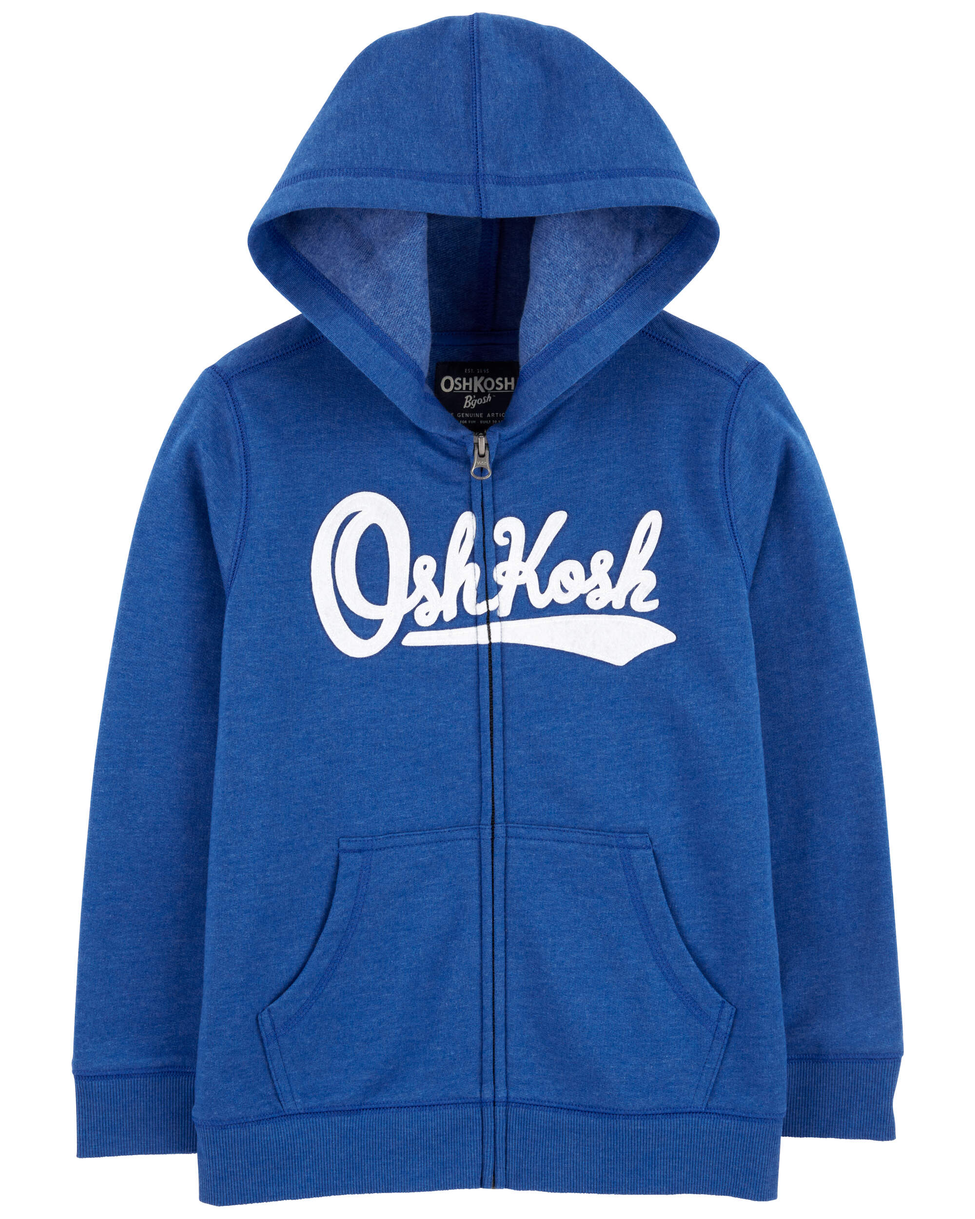 Blue Kid OshKosh Logo Zip Jacket Carter s Oshkosh Canada