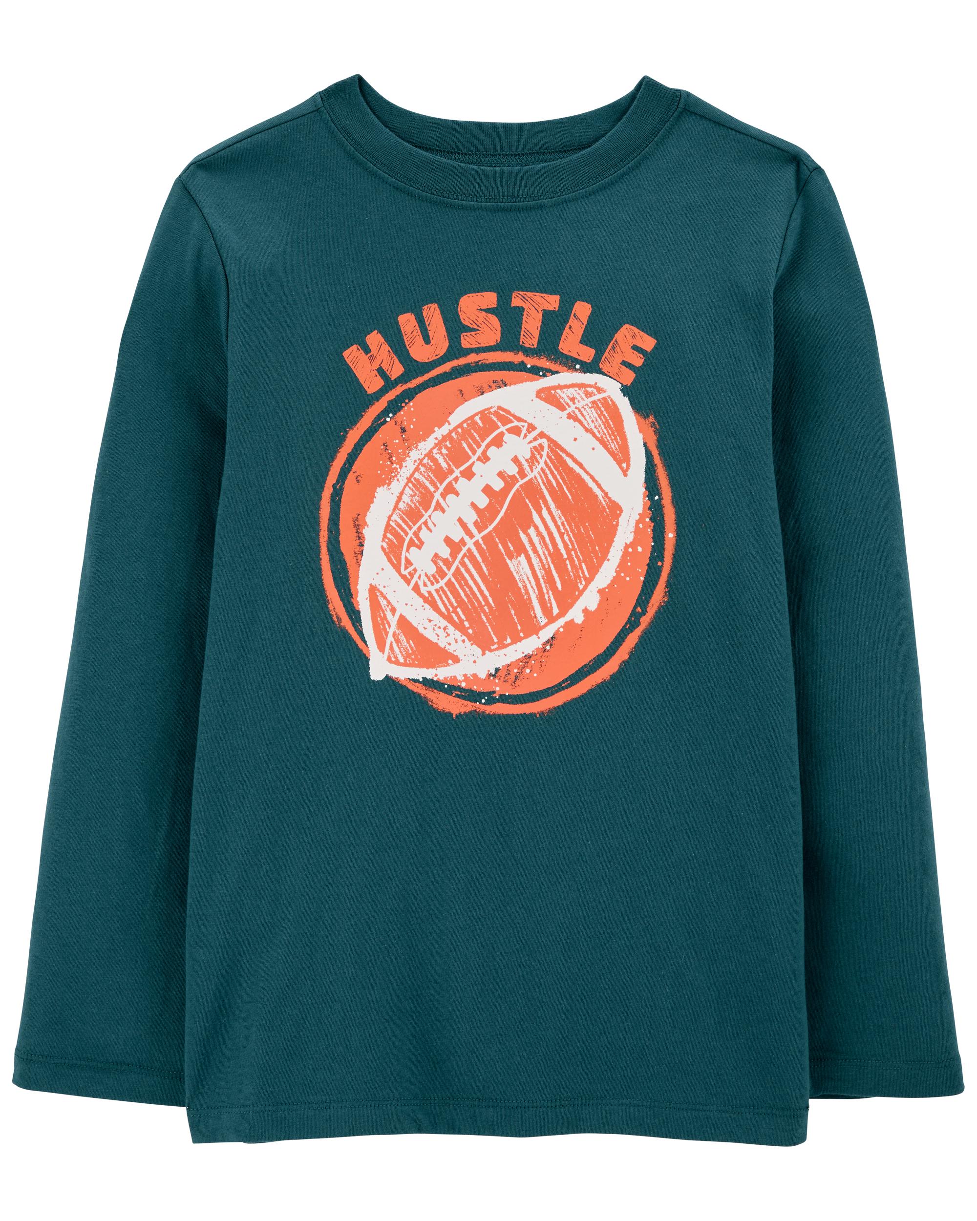 Hustle Football Graphic Tee