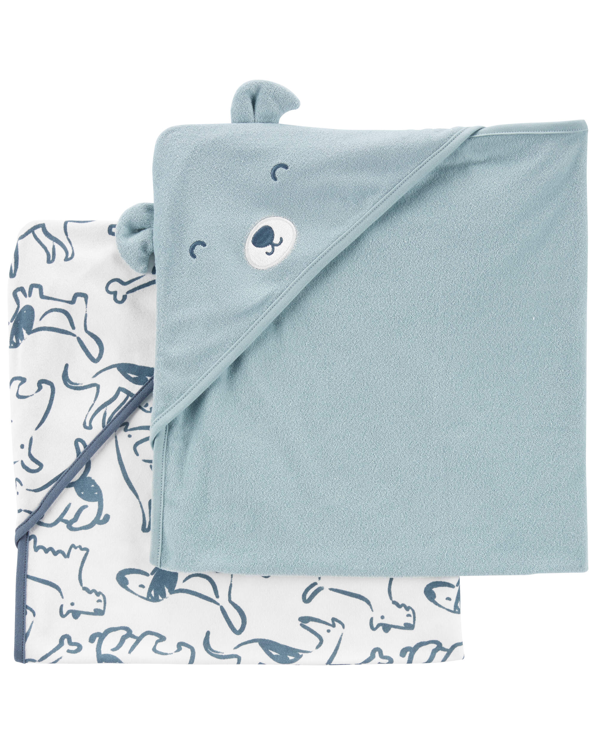 Baby 2-Pack Hooded Baby Towels
