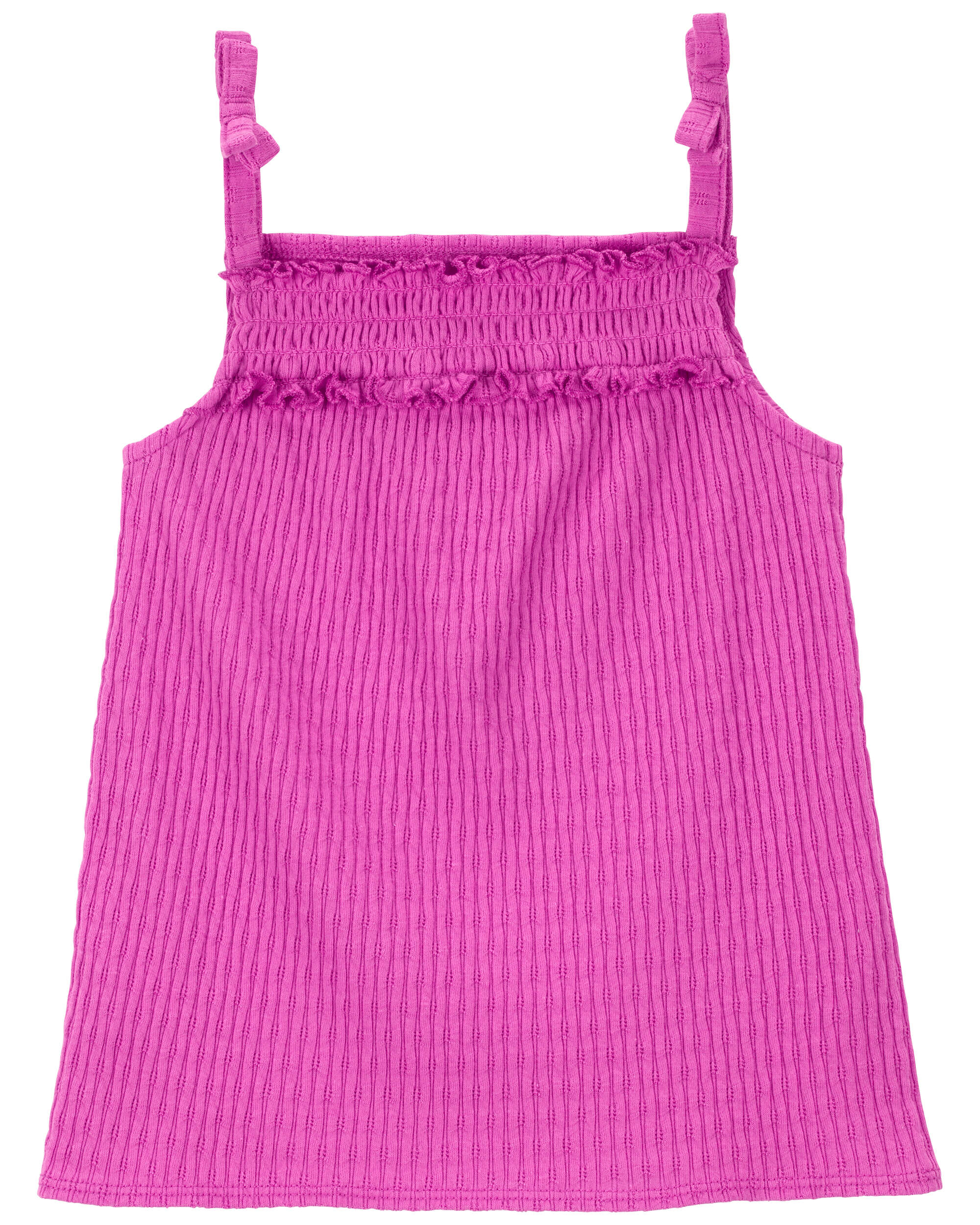 Textured Smocked Tank