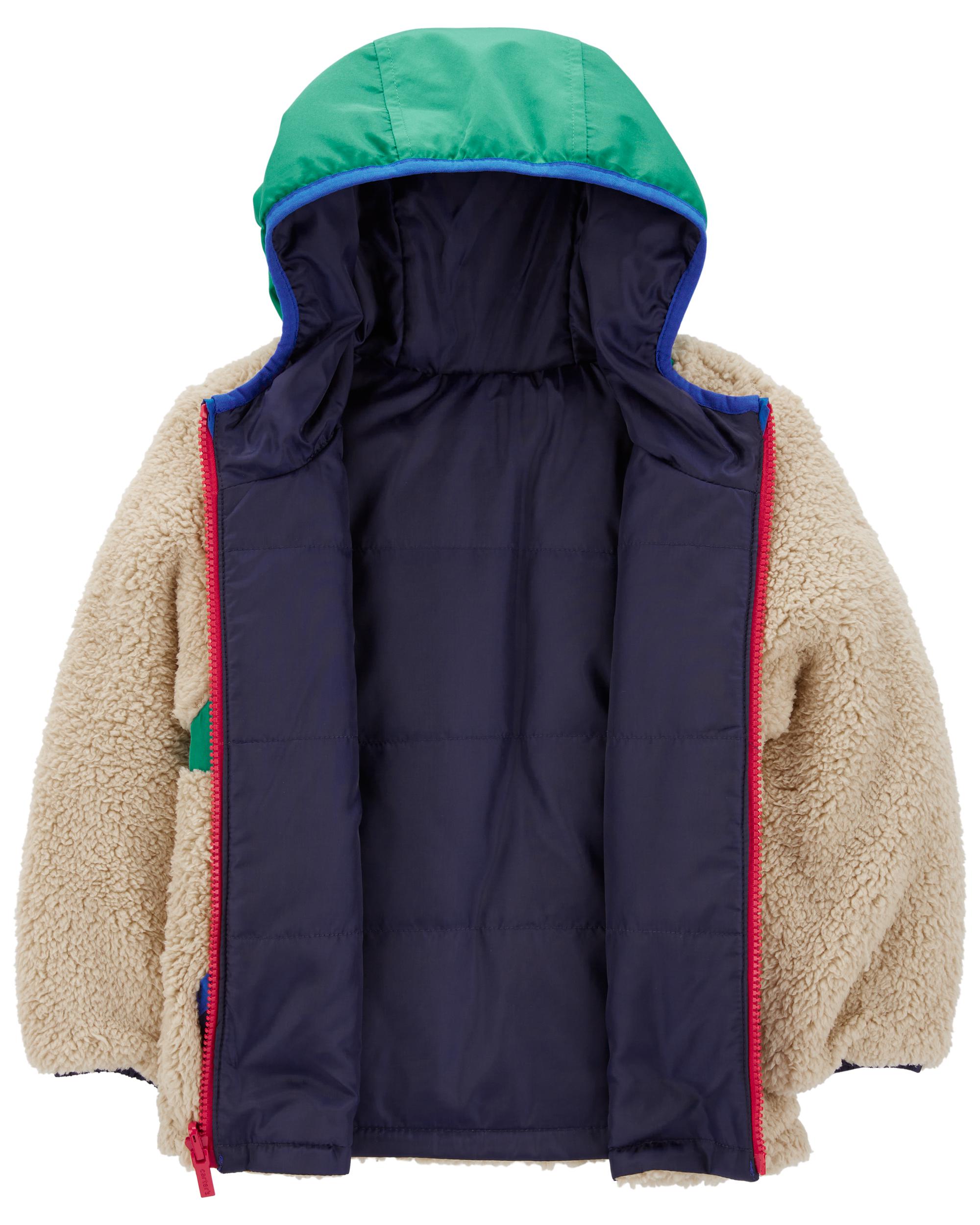 Baby Reversible Sherpa Lined Jacket