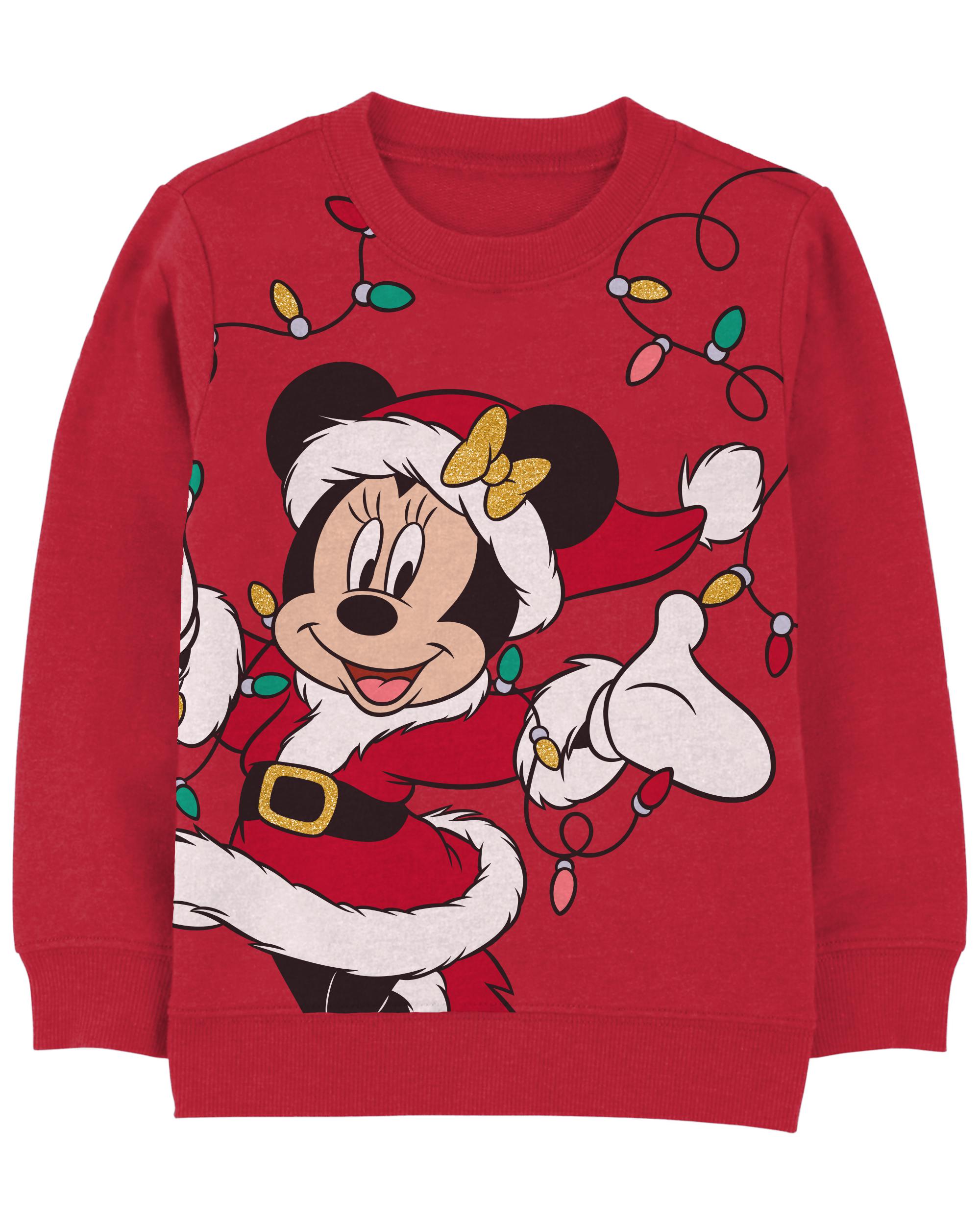 Red Minnie Mouse Christmas Pullover Carter s Oshkosh Canada