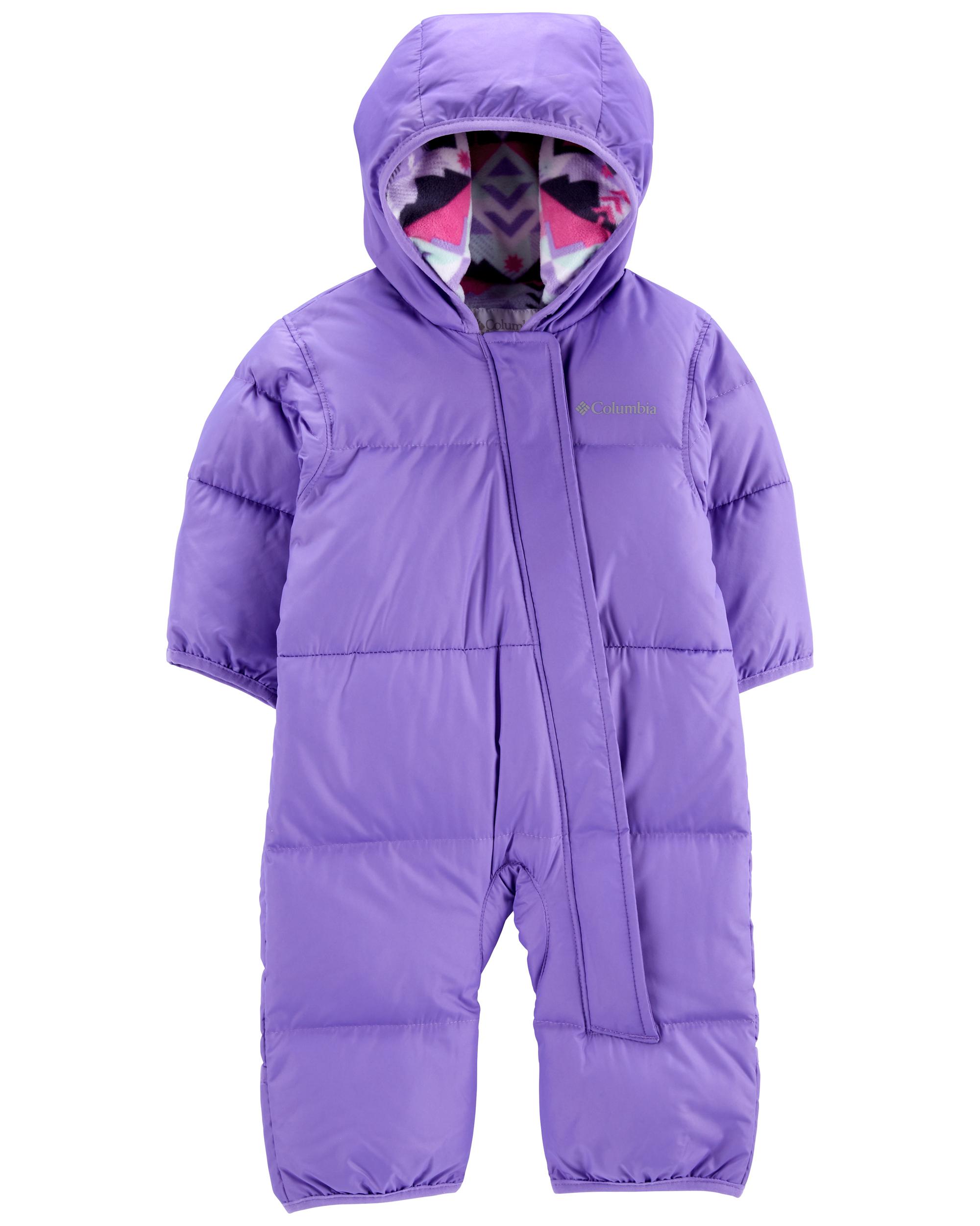 Purple Baby Columbia Snuggly Bunny™ 1-Piece Baby Snowsuit 