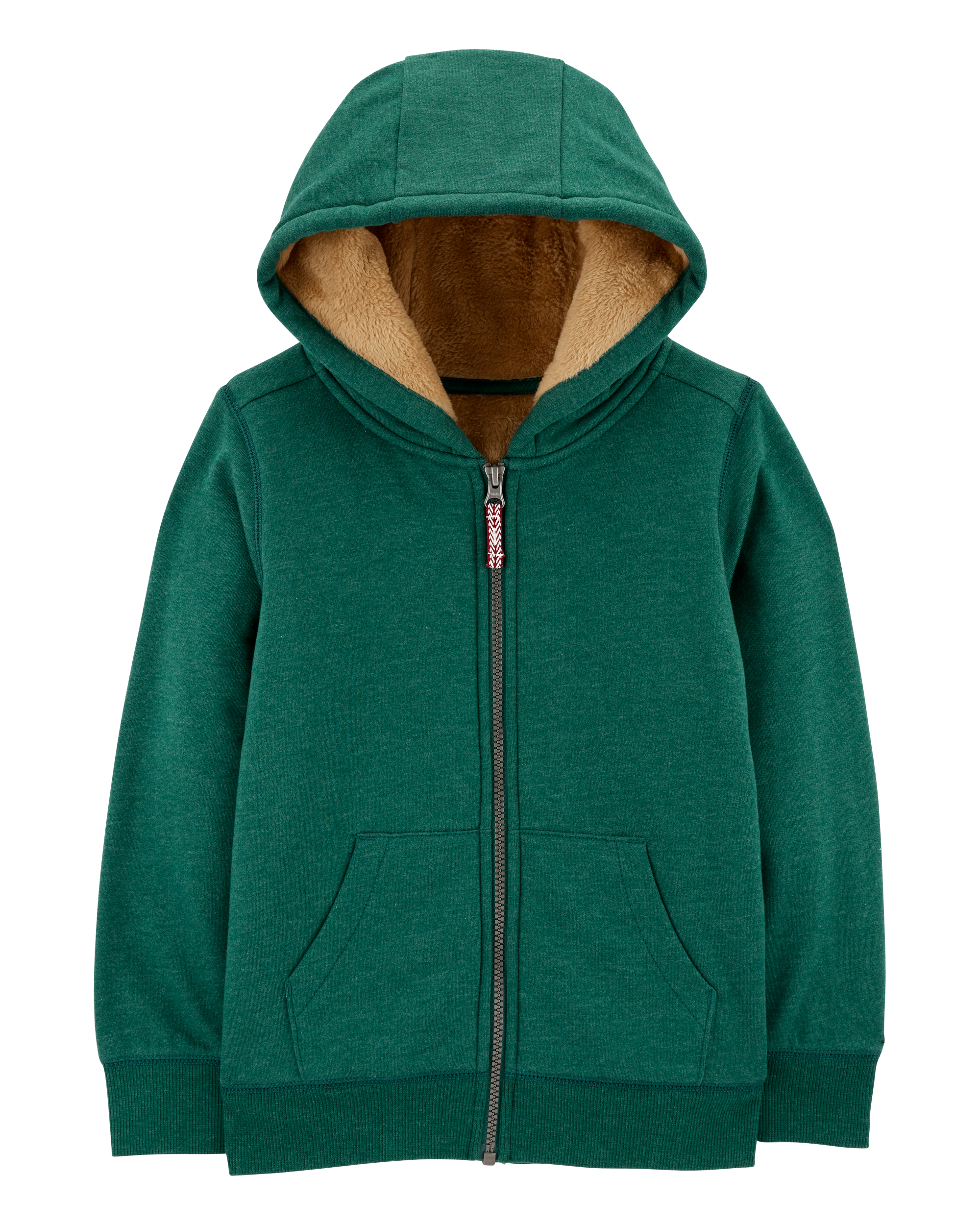 Kid Zip-Up Fleece Hoodie