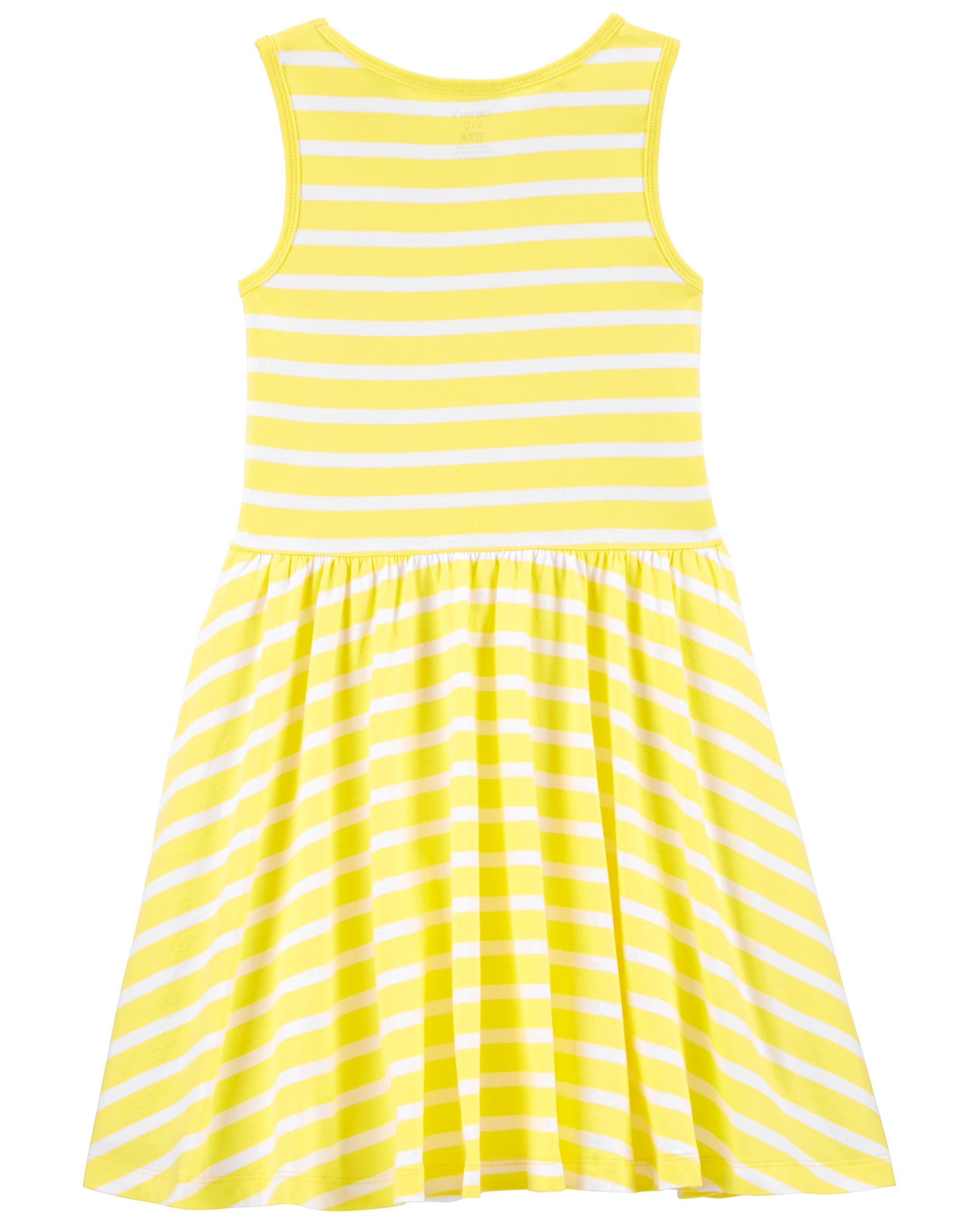 Kid Striped Jersey Dress