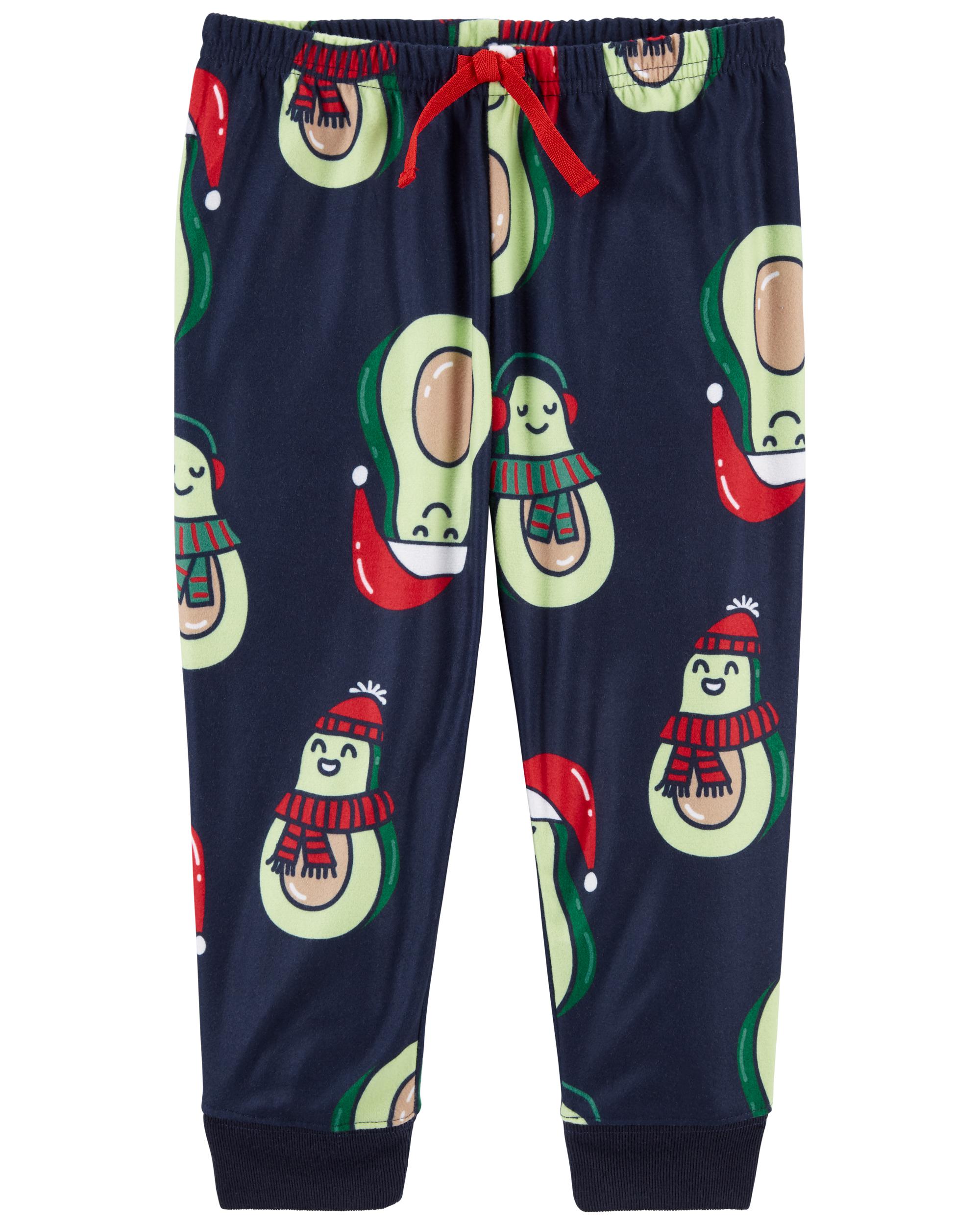 Avocado Fleece Pyjama Pants
