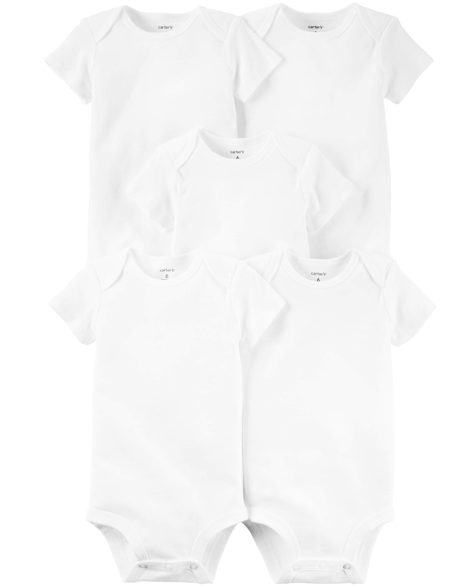 Baby 5-Pack Short-Sleeve Bodysuits