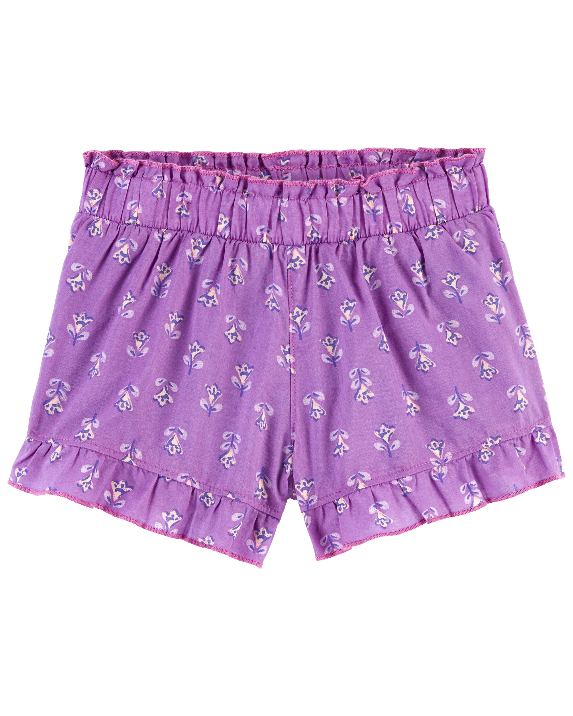 Floral Poplin Shorts