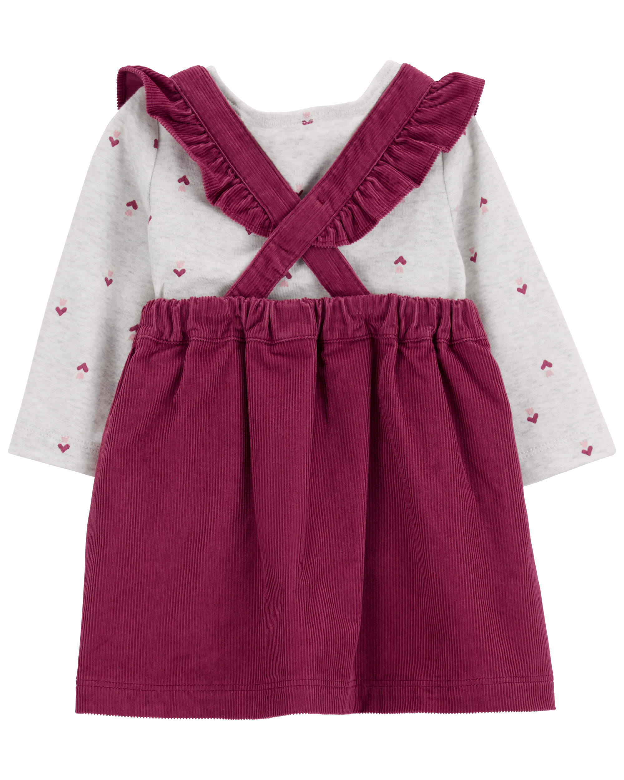 3-Piece Maroon Jumper Set