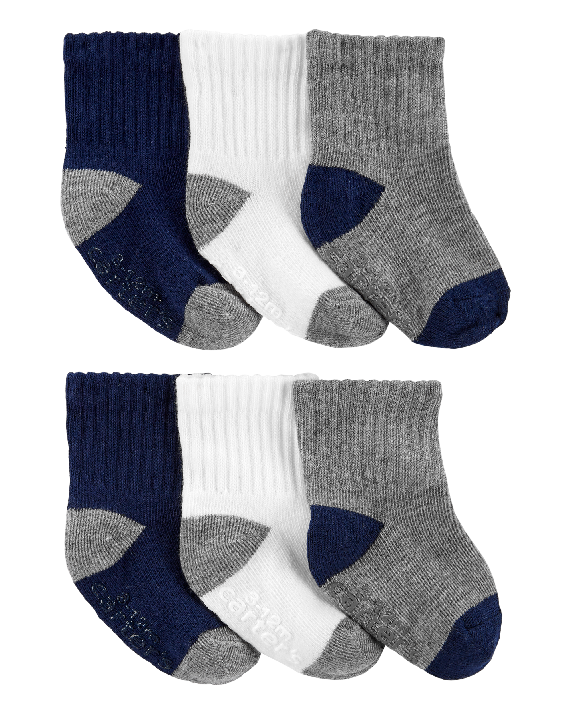 Baby 6-Pack Crew Socks