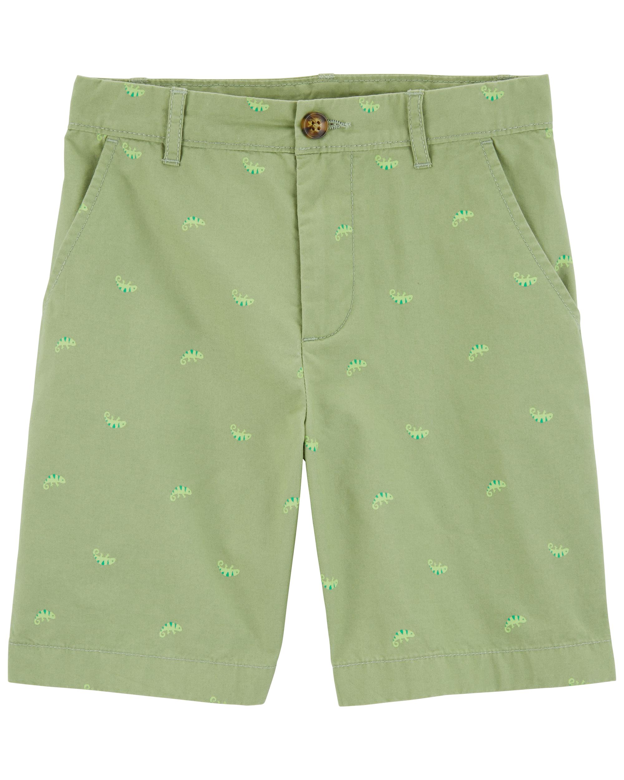 Printed hot sale chino shorts