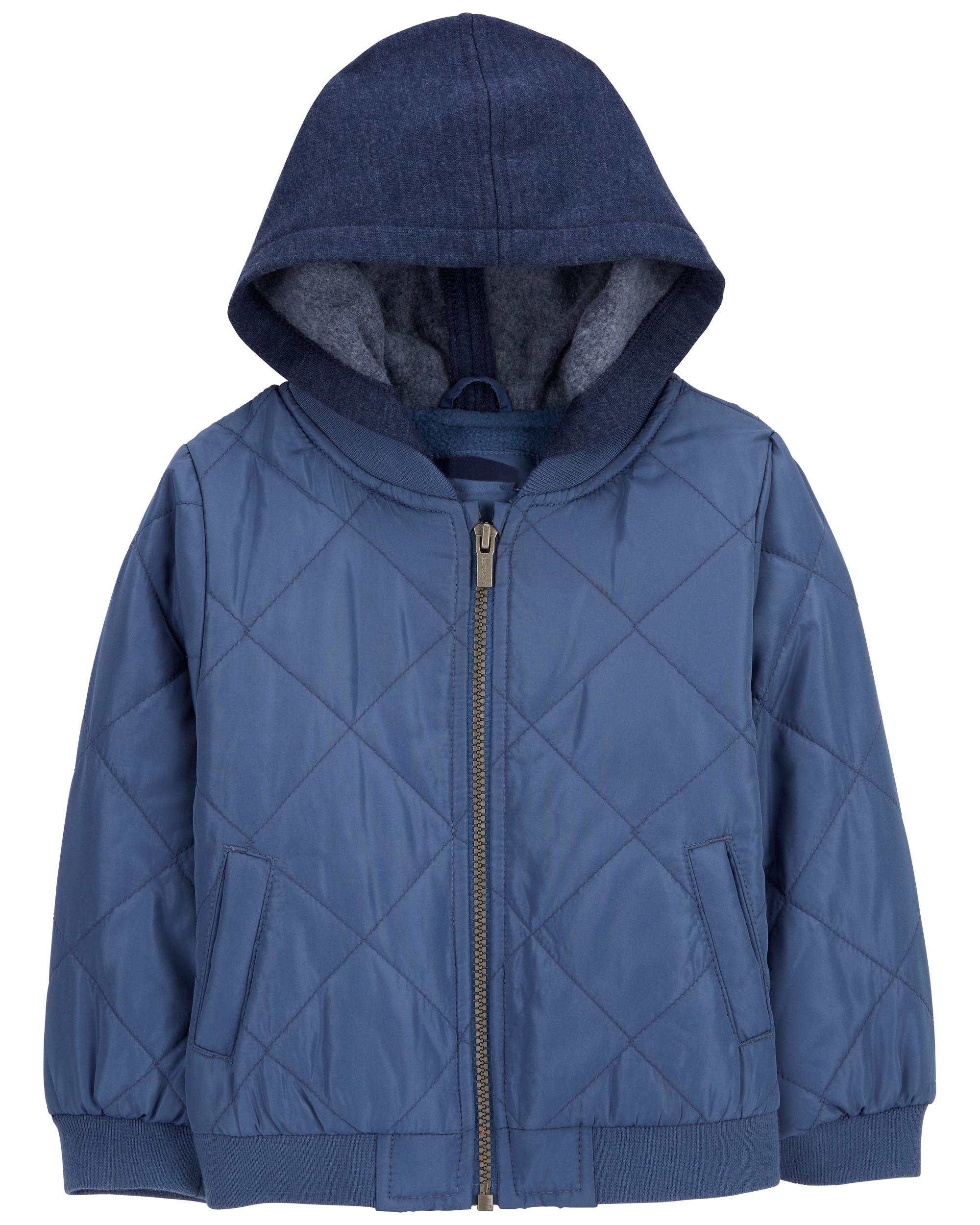 Toddler Quilted Fleece Lined Jacket