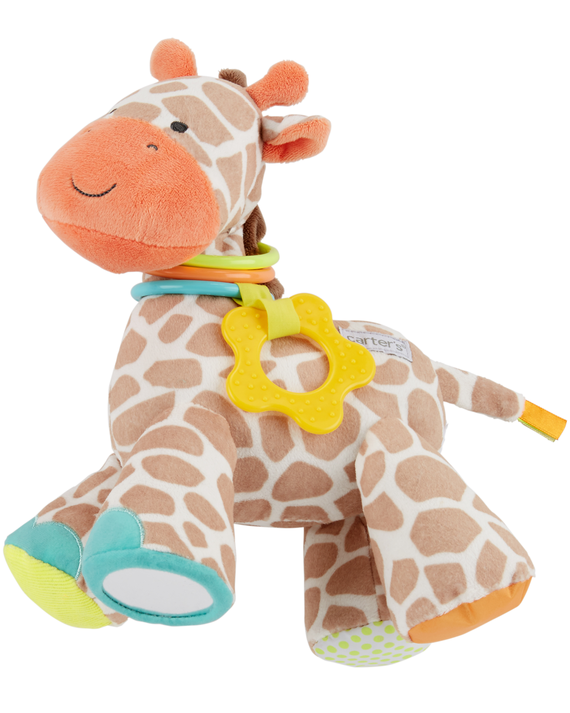 Baby Plush Giraffe Teething Toy
