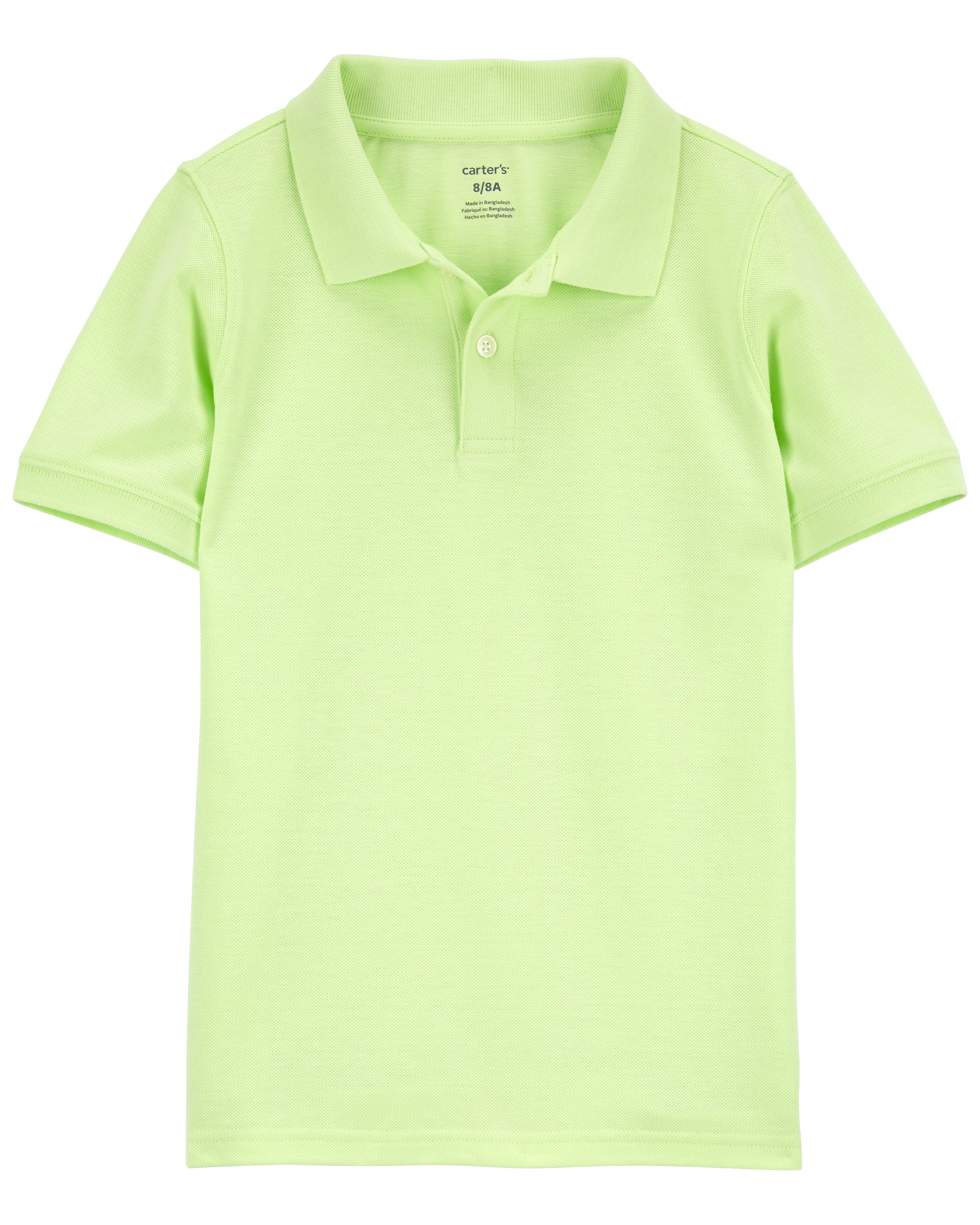 Bright green polo clearance shirts