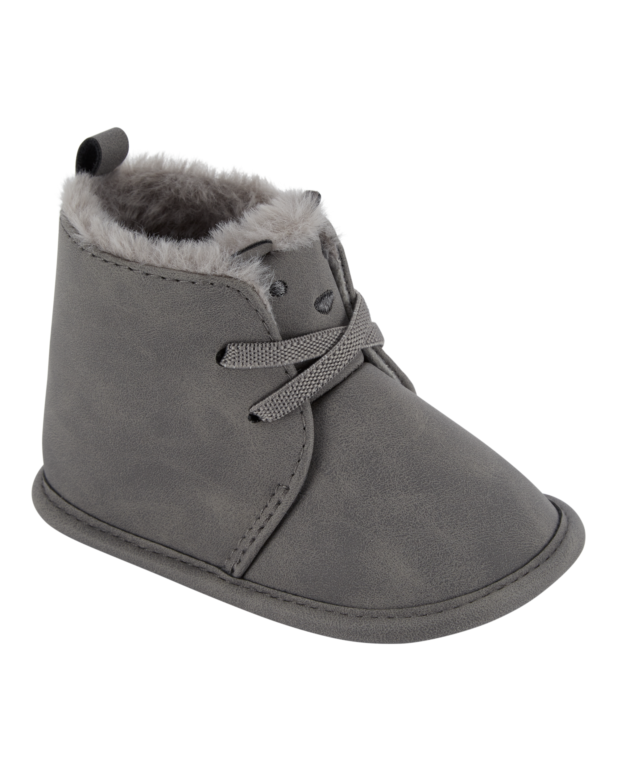 Grey Baby Faux Fur Boot Carter s Oshkosh Canada