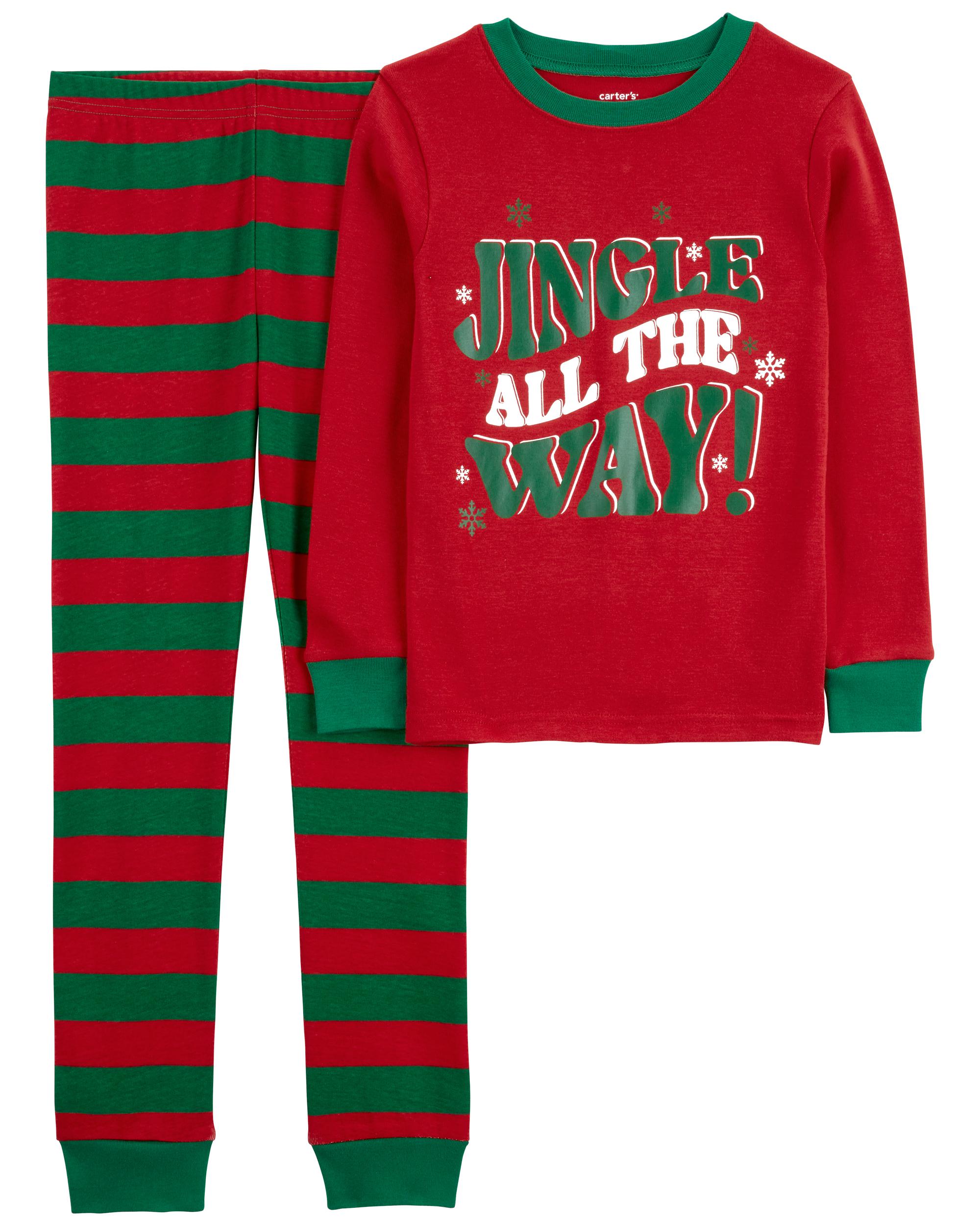 2-Piece Christmas Jingle All The Way 100% Snug Fit Cotton Pyjamas